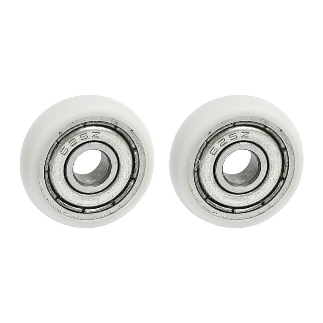 2Pcs Repair Parts 19mm x 55mm x 6mm Diameter Ball Bearings 625Z