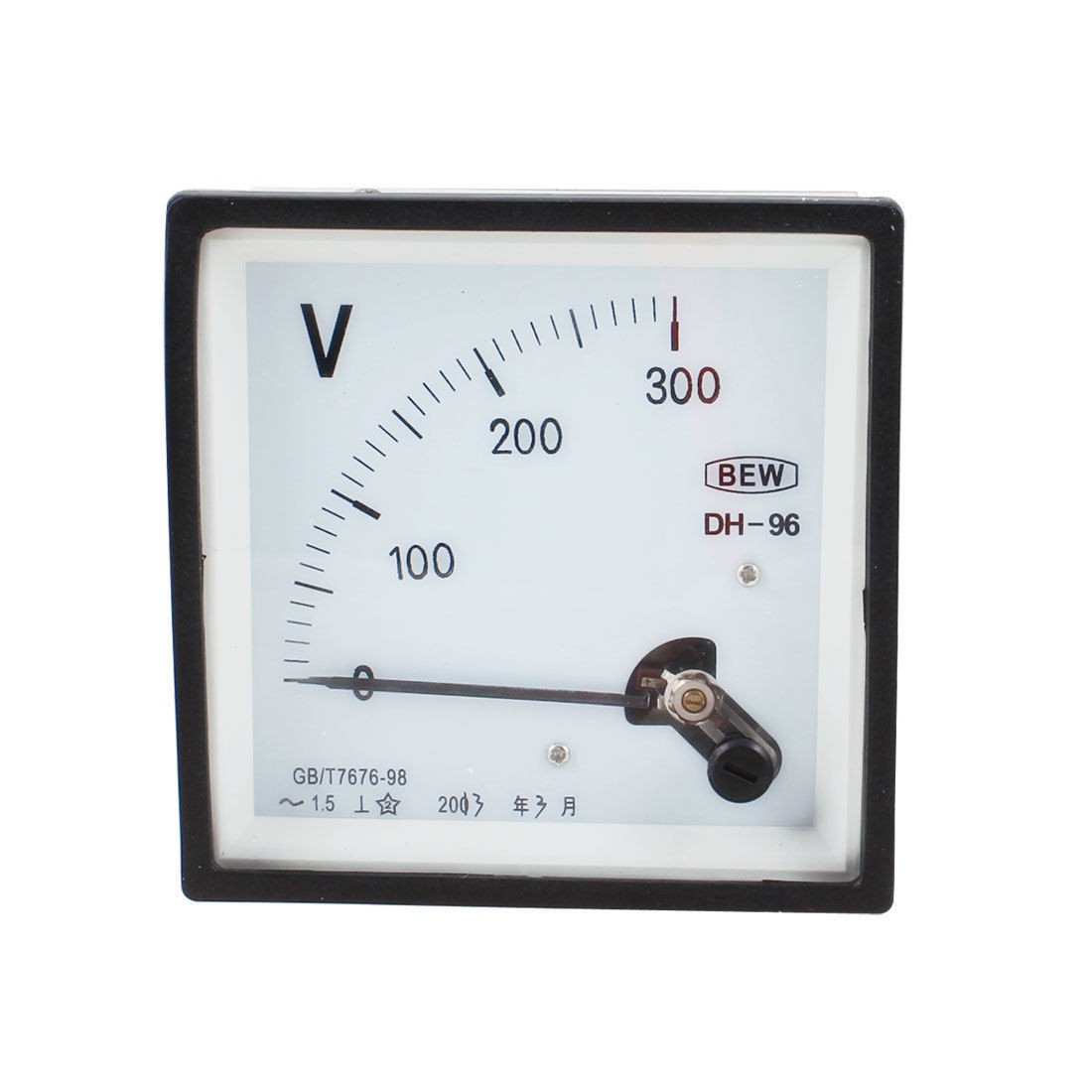 DH96 AC 0-300V Class 1.5 Accuracy Analog Panel Volt Meter Voltmeter Gauge
