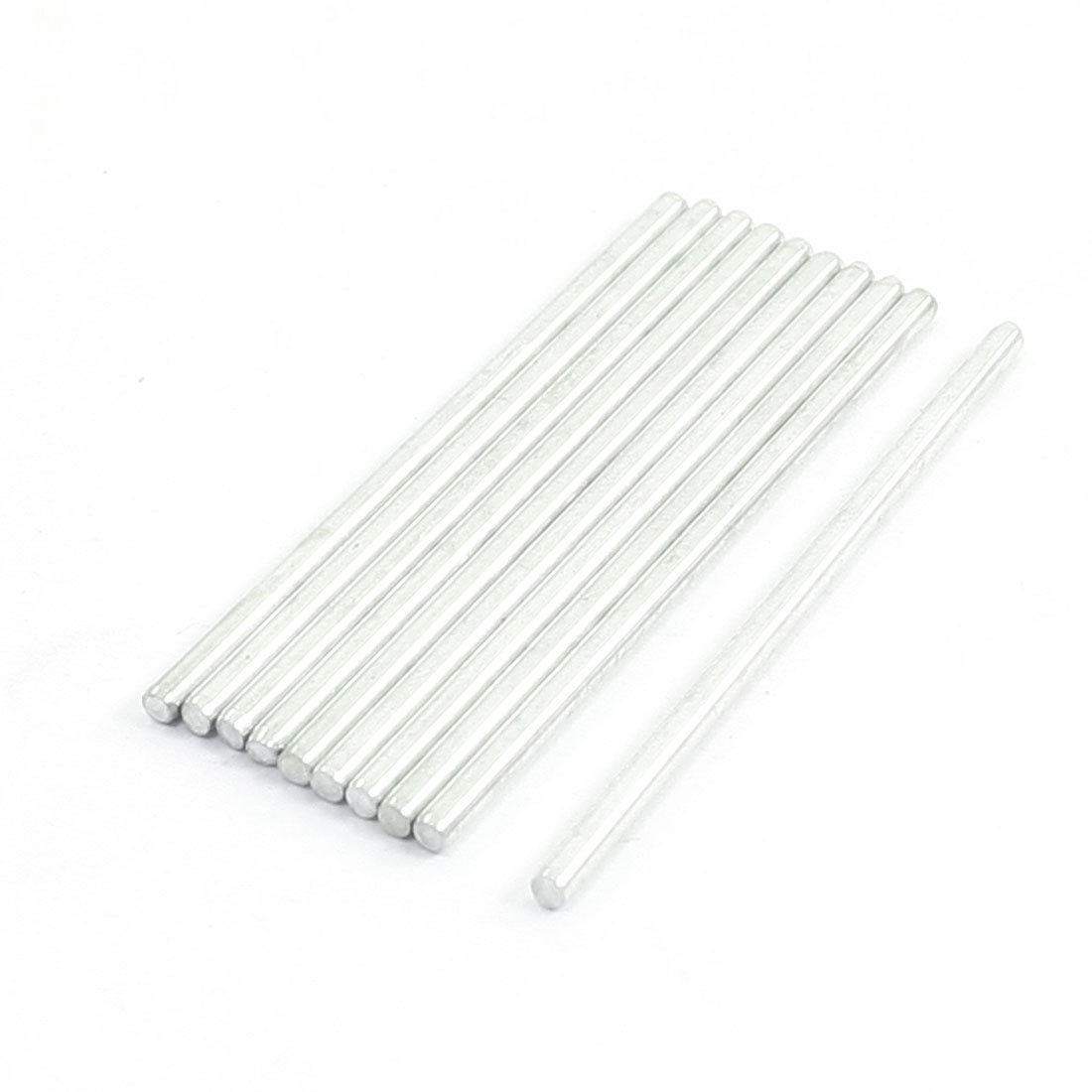 RC Airplane 50mm x 2mm Stainless Steel Axle Round Drill Rod Bar 10Pcs