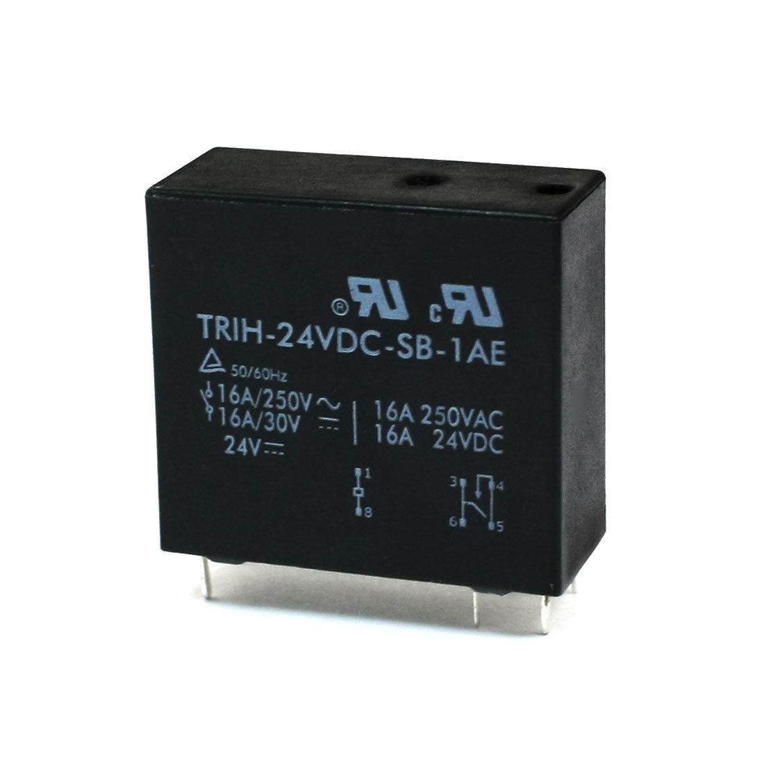 Spare Parts DC 24V Coil 6 Pin SPST Contact PCB Board Mini Power Relay