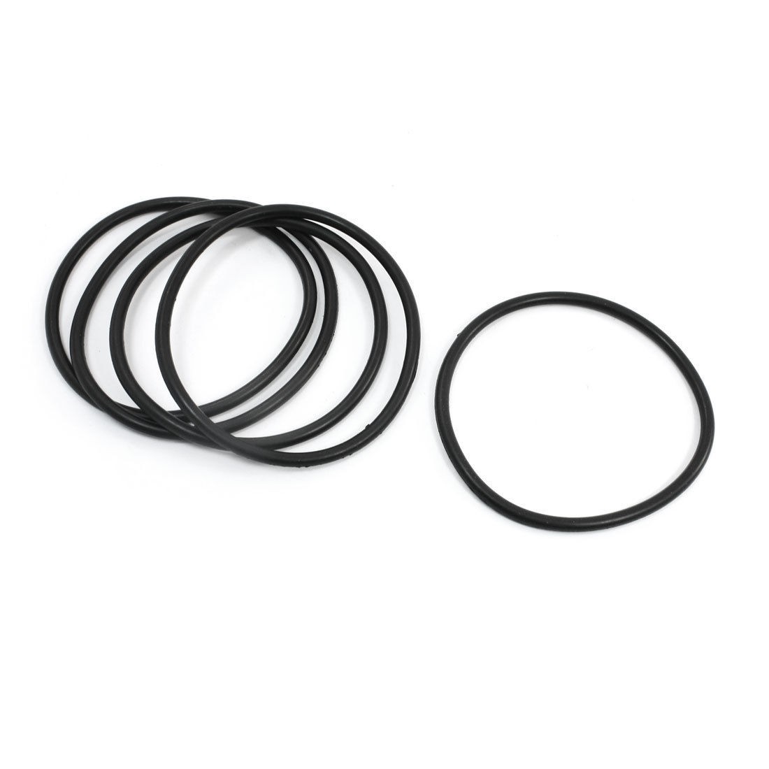 5Pcs 100mm x 5mm Black Rubber Oil Seal O Ring Sealing Gasket Washers