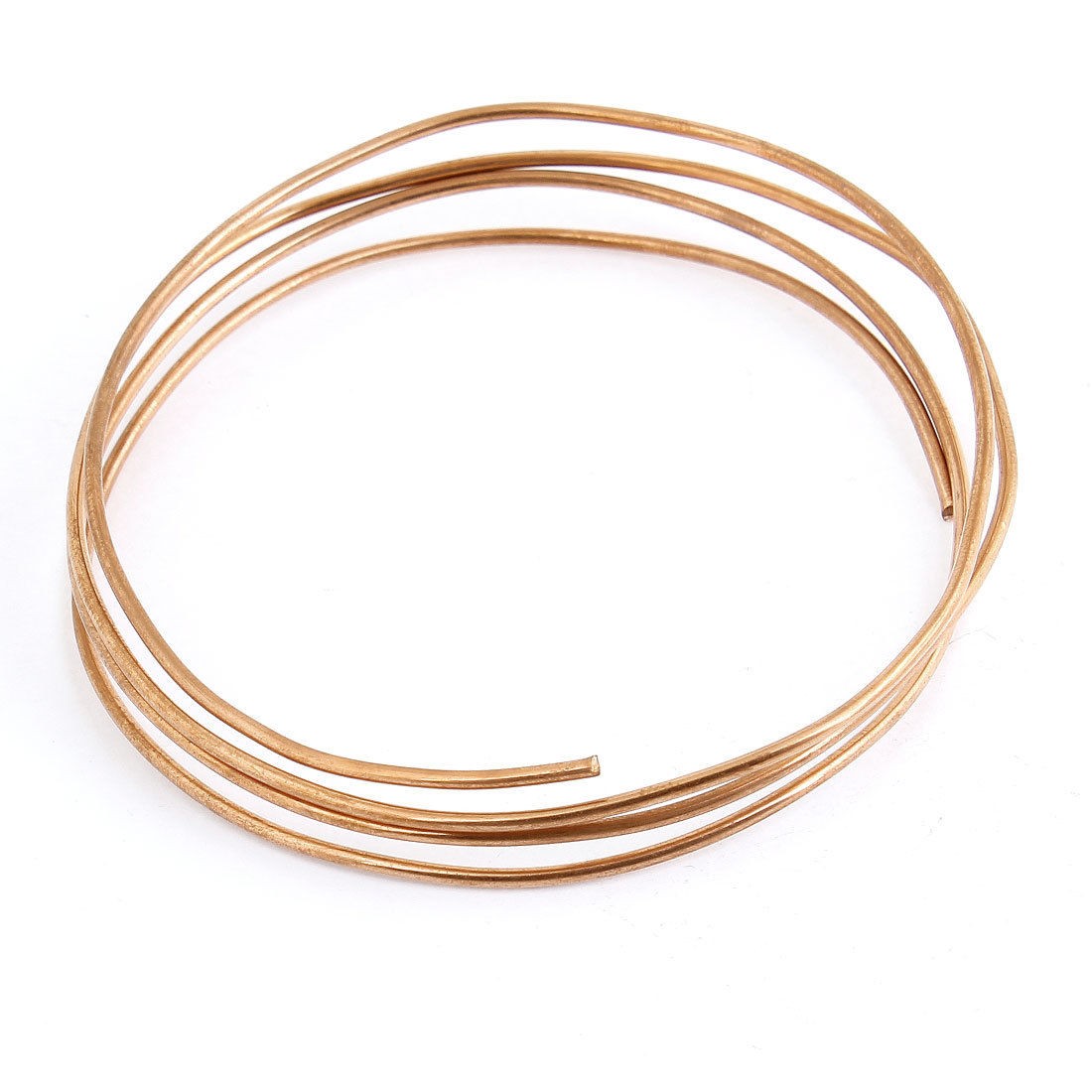 1M 3.3Ft Length Copper Tone Refrigerator Refrigeration Tubing Coil