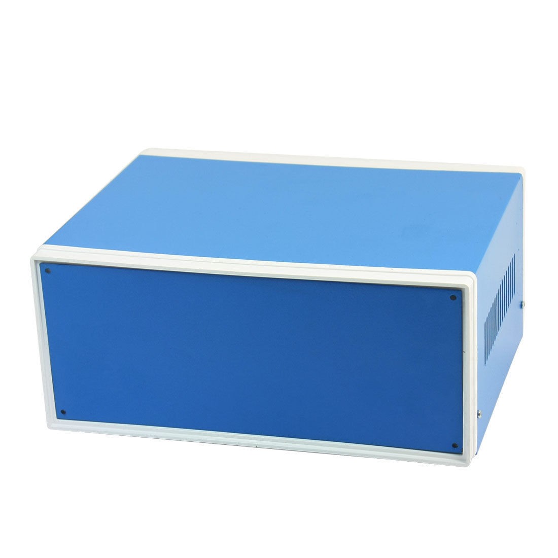 9.8" x 7.5" x 4.3" Blue Metal Enclosure Project Case DIY Junction Box