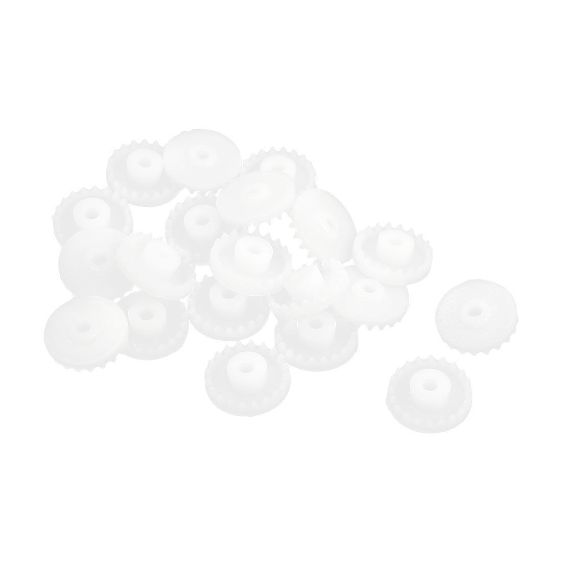 20Pcs 11mm x 2mm Single Reduction Crown Gear for RC Model Stepper Motor Gearbox