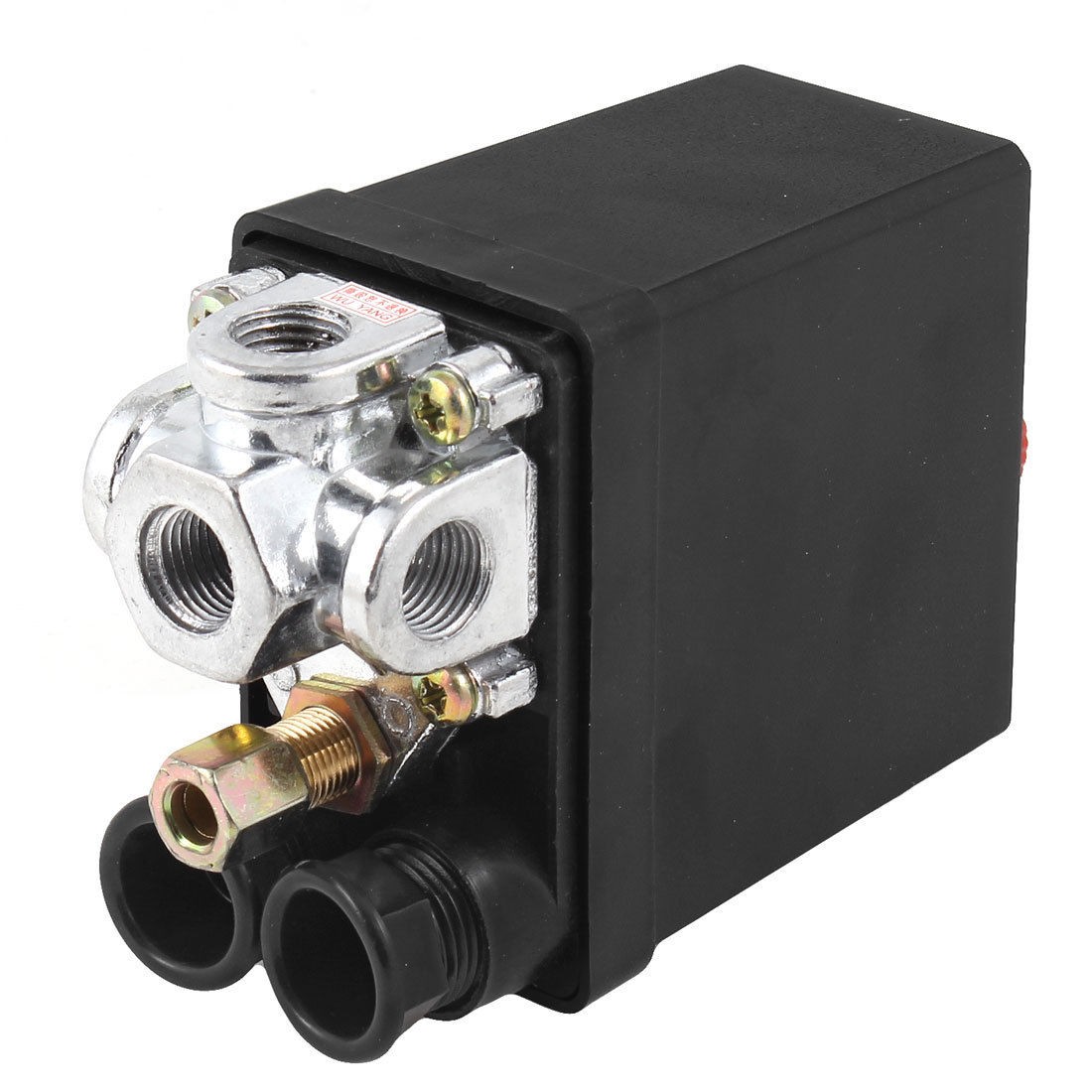 Air Compressor Pump Pressure Switch Control Valve 175PSI 12 Bar 4 Ports