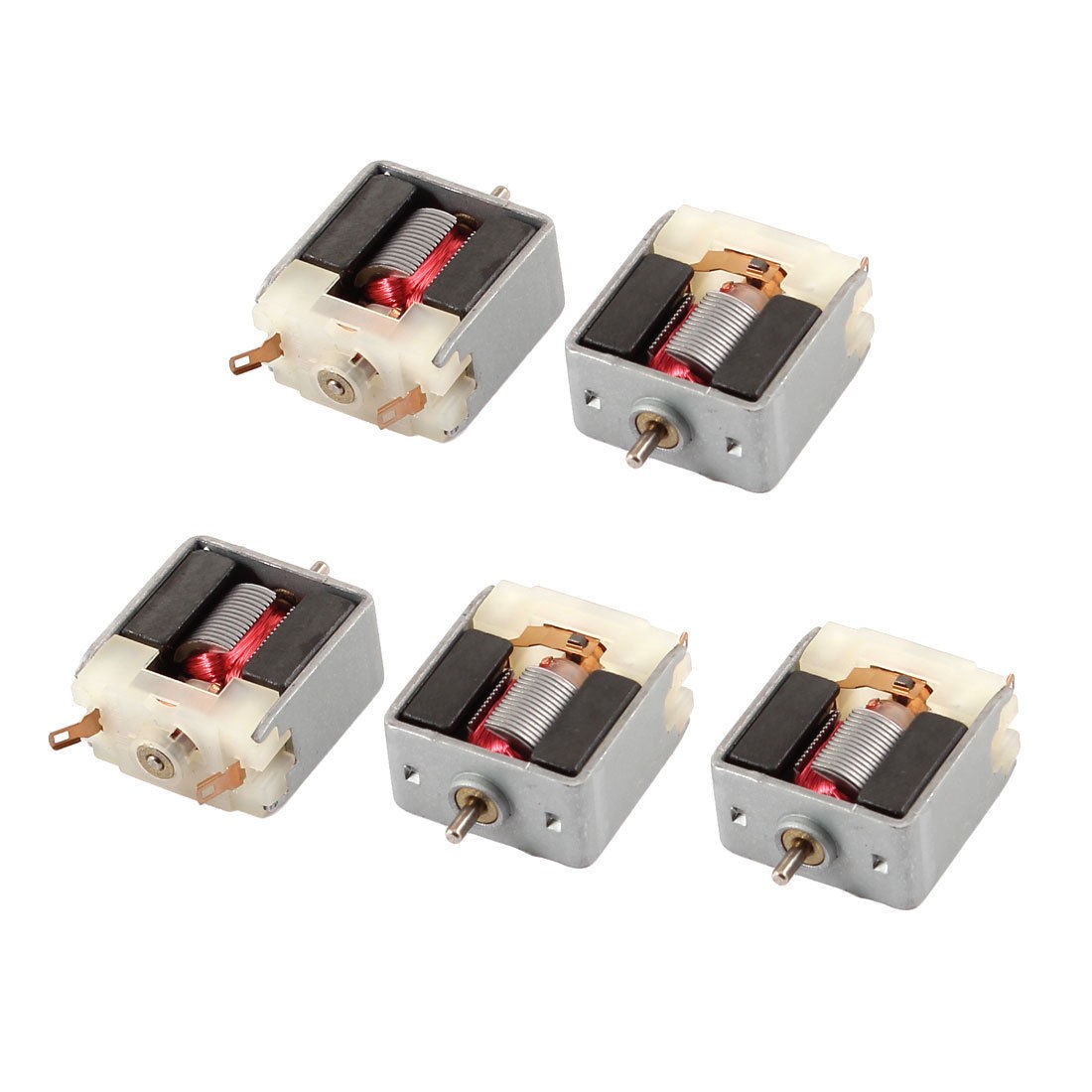 5 Pcs DC 6V 15000RPM 9.5mmx18mmx19m<wbr/>m Body Magnetic Mini Motor for DIY Toy