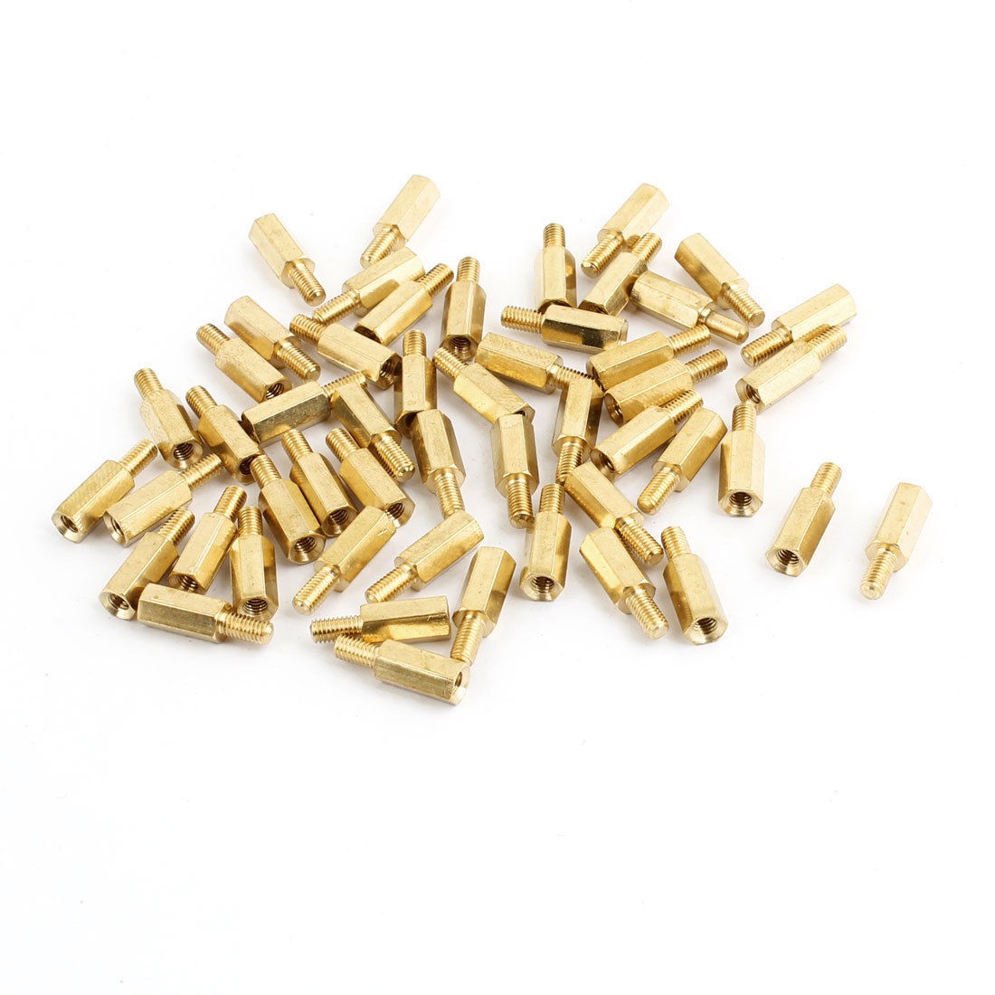 50Pcs M3x6mm Male to Female Thread Hex Standoff Hexagonal Spacer