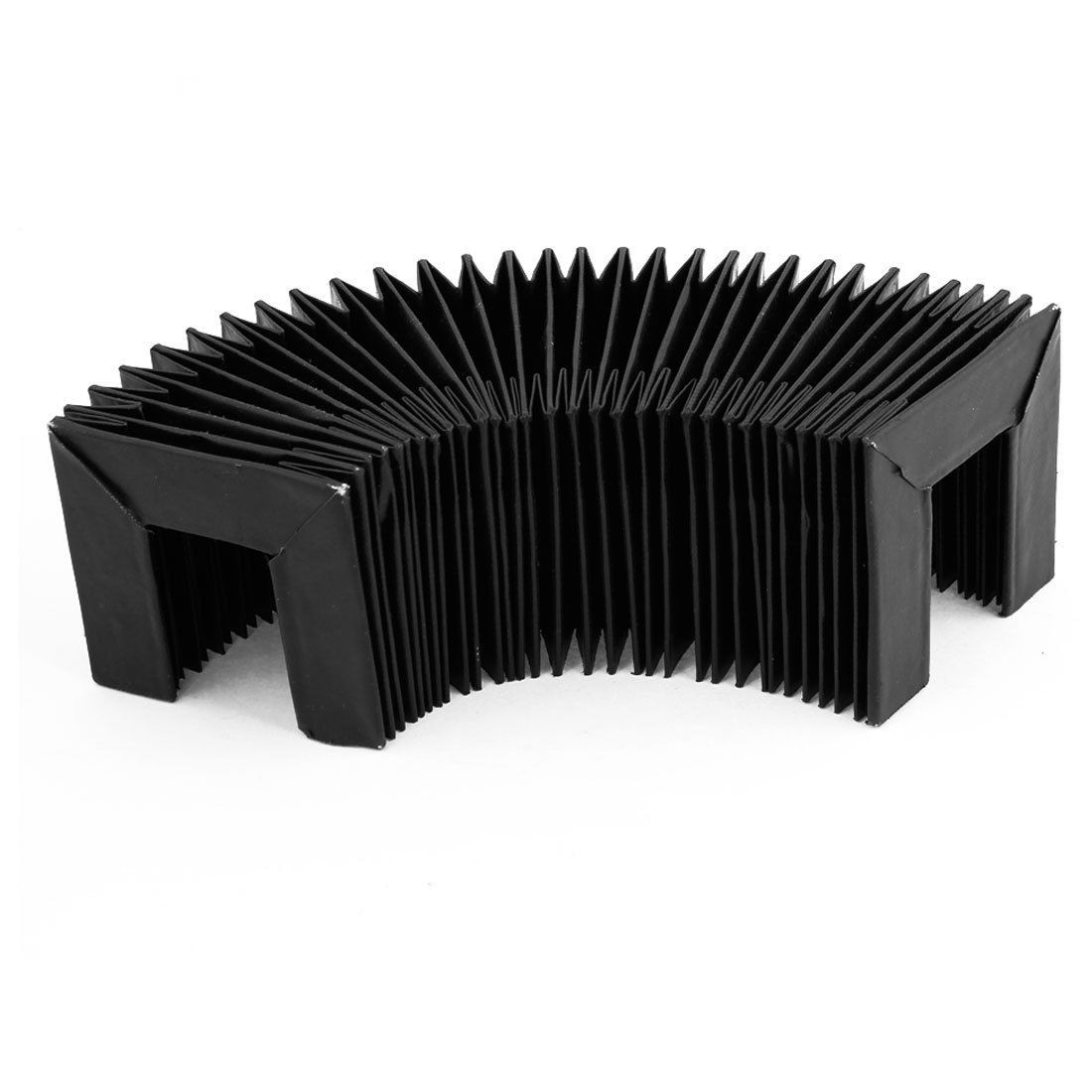 Accordion Shape Stretchy 4.1" Length Dust Protective Cover for CNC Machine