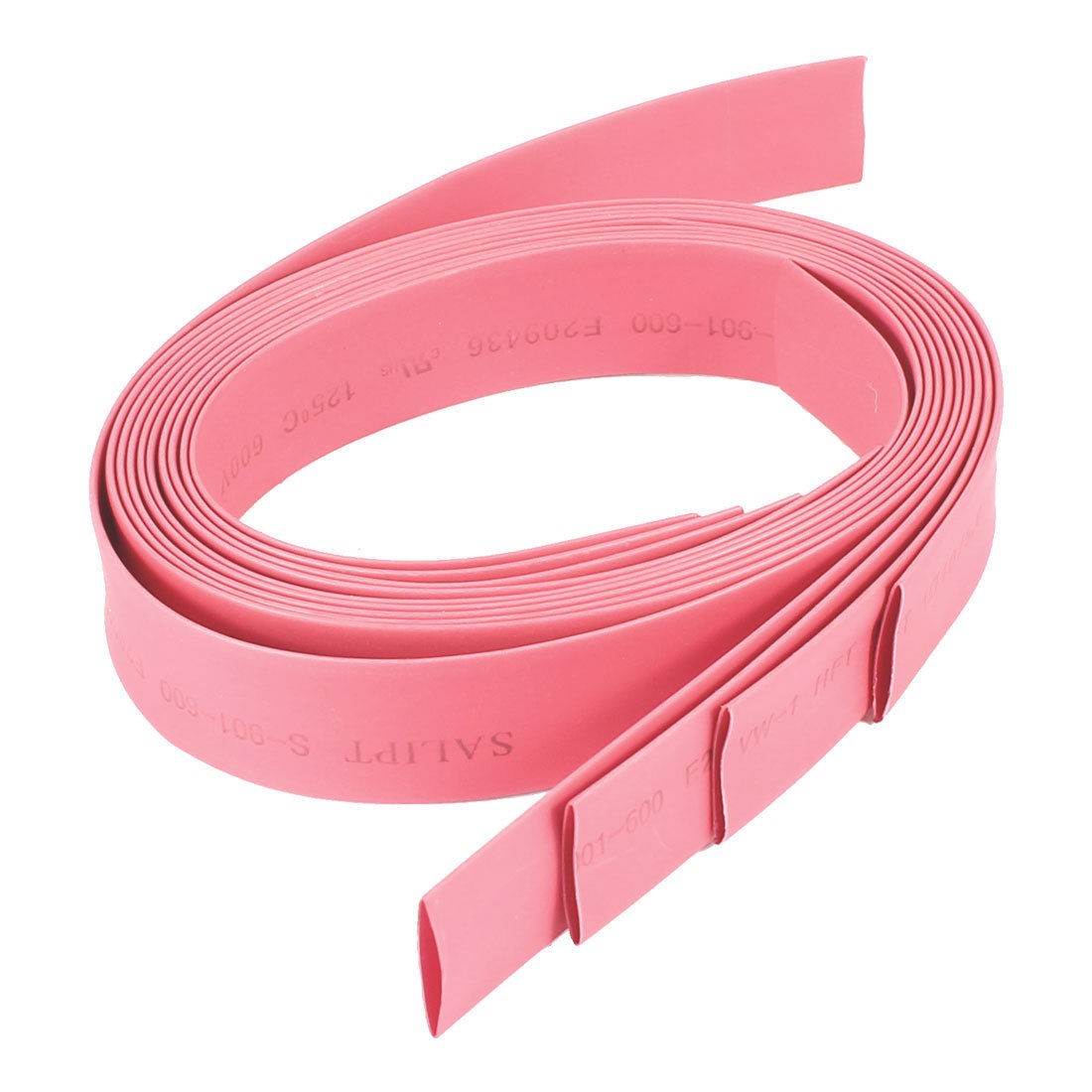 5 Pcs 10mm Dia. Heat Shrinkable Tube Shrink Tubing 50cm Red