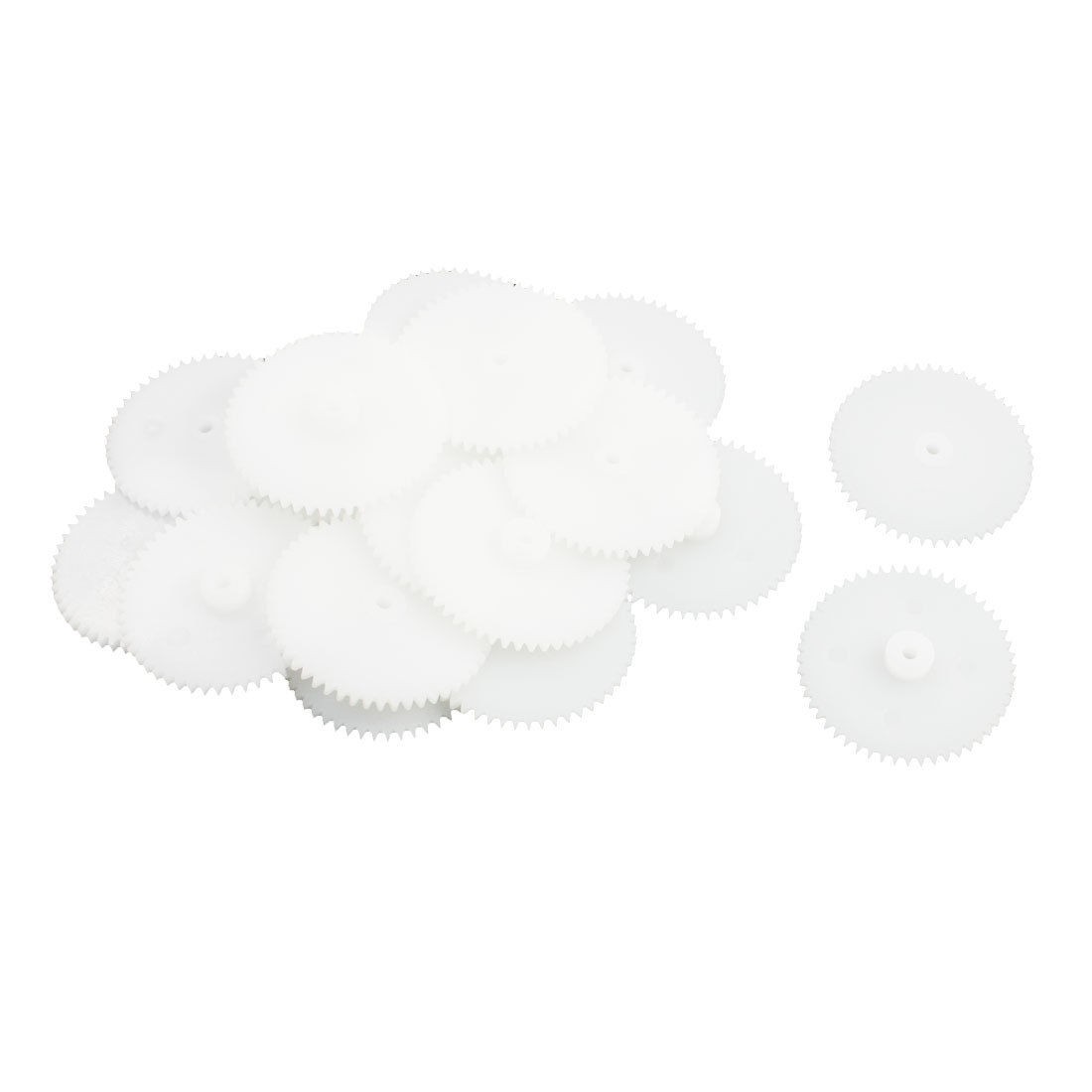 20Pcs 27mmx2mm Single Reduction Plastic Gear for DIY Stepper Motor Gearbox