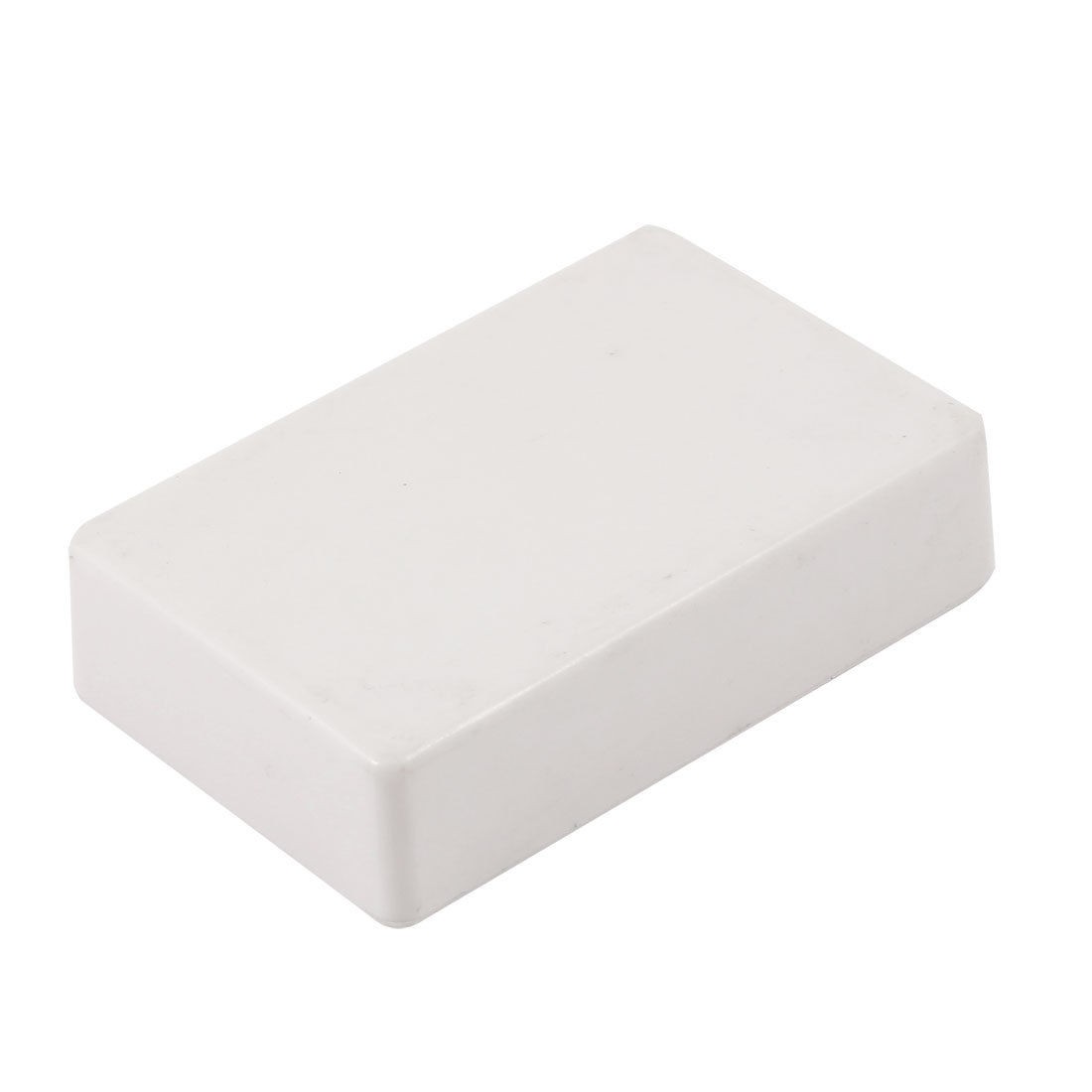 70mmx45mmx18mm Rectangle Shape Waterproof Sealed White Plastic Junction Box Case