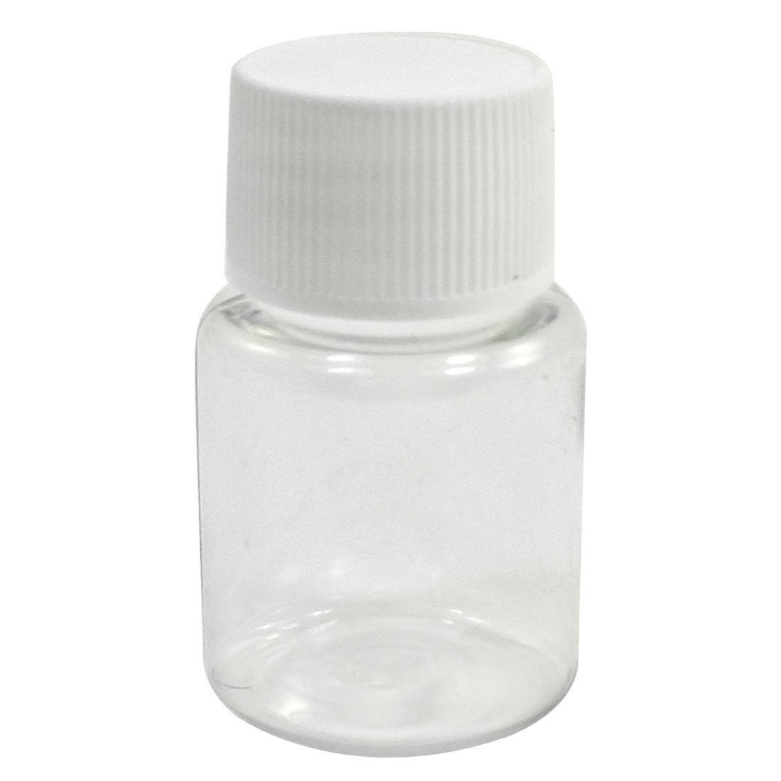 15ML Capacity Laboratory Storage Clear Plastic Widemouth Bottle