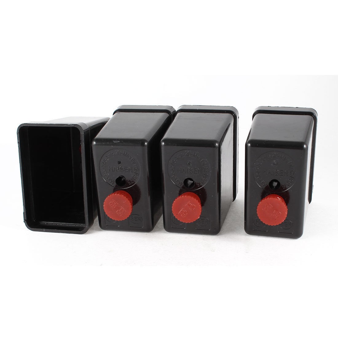 4 Pcs 240V 20A Air Compressor Pressure Control Switch Valve Housing Case