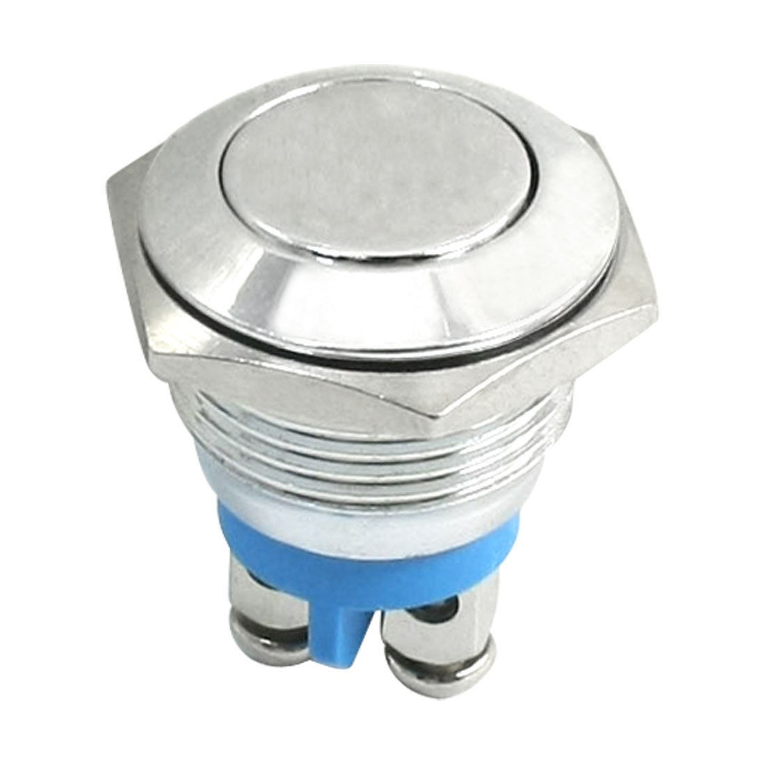 16mm Thread Panel Mount SPST 1NO Momentary Push Button Switch 24V 3A