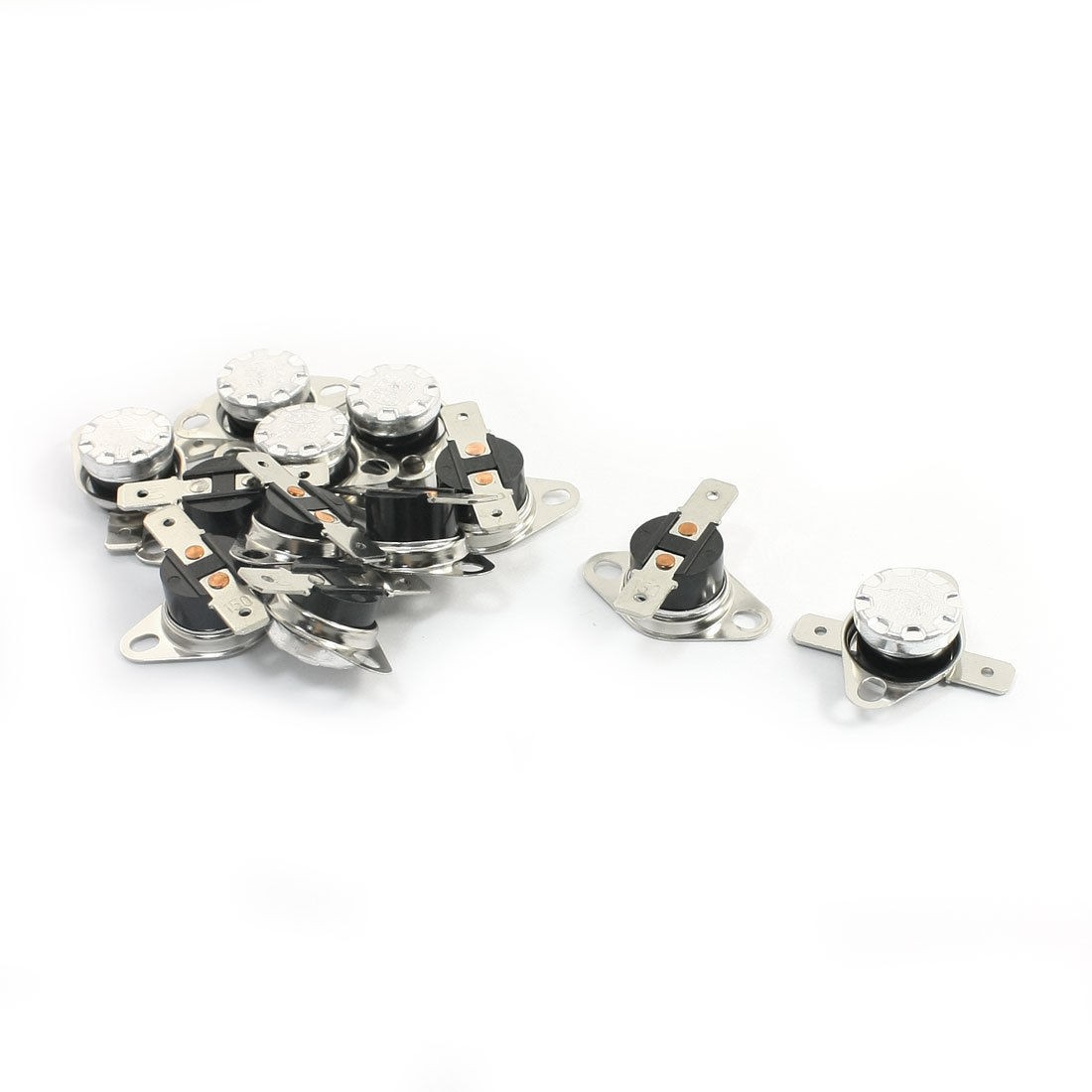 12pcs KSD301 Normally Closed 150C Temperatur Controlled Switch AC250V 10A
