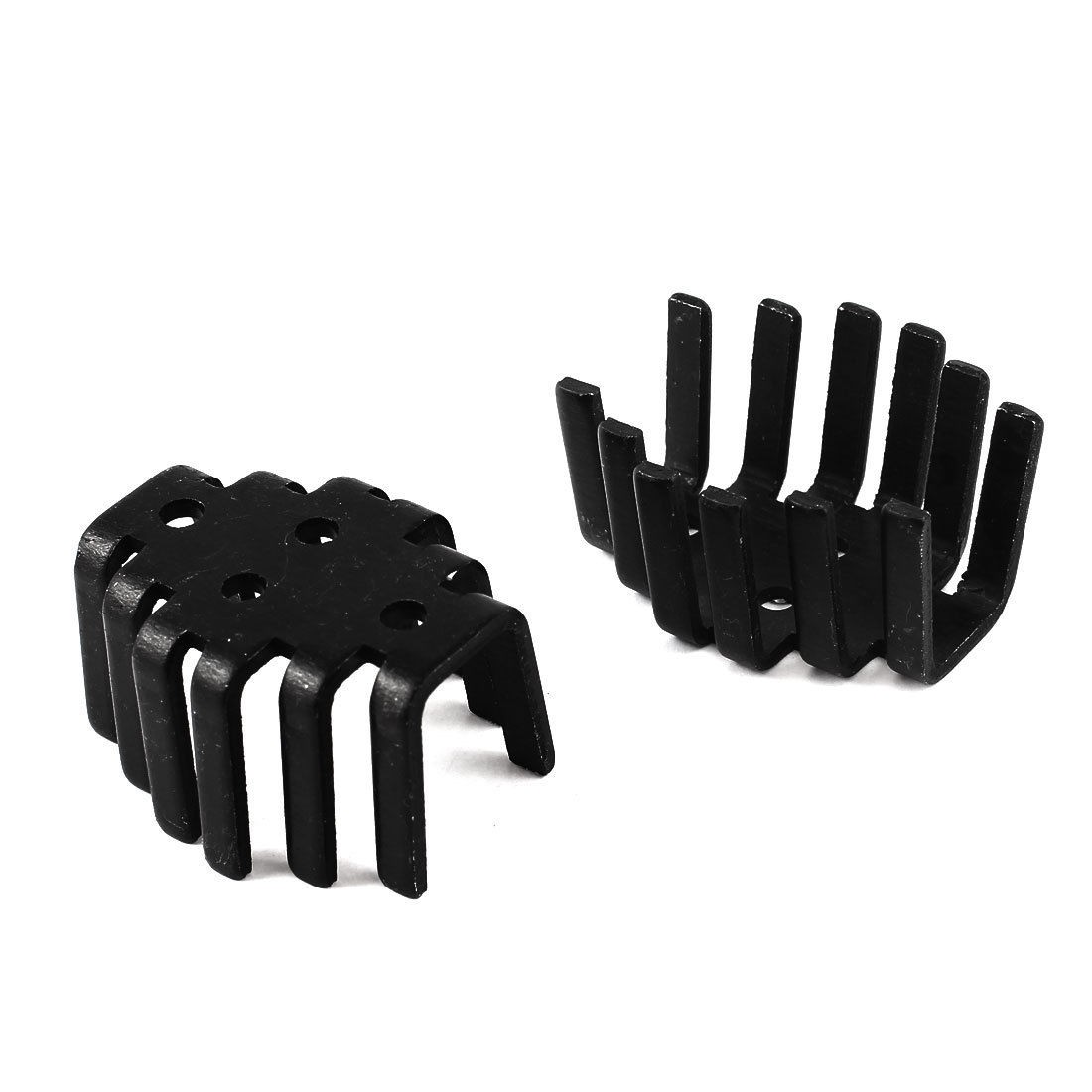 2pcs 45 x 37 x 25mm Heatsink Heat Dissipation Cooling Fin for TO-3 Package Type