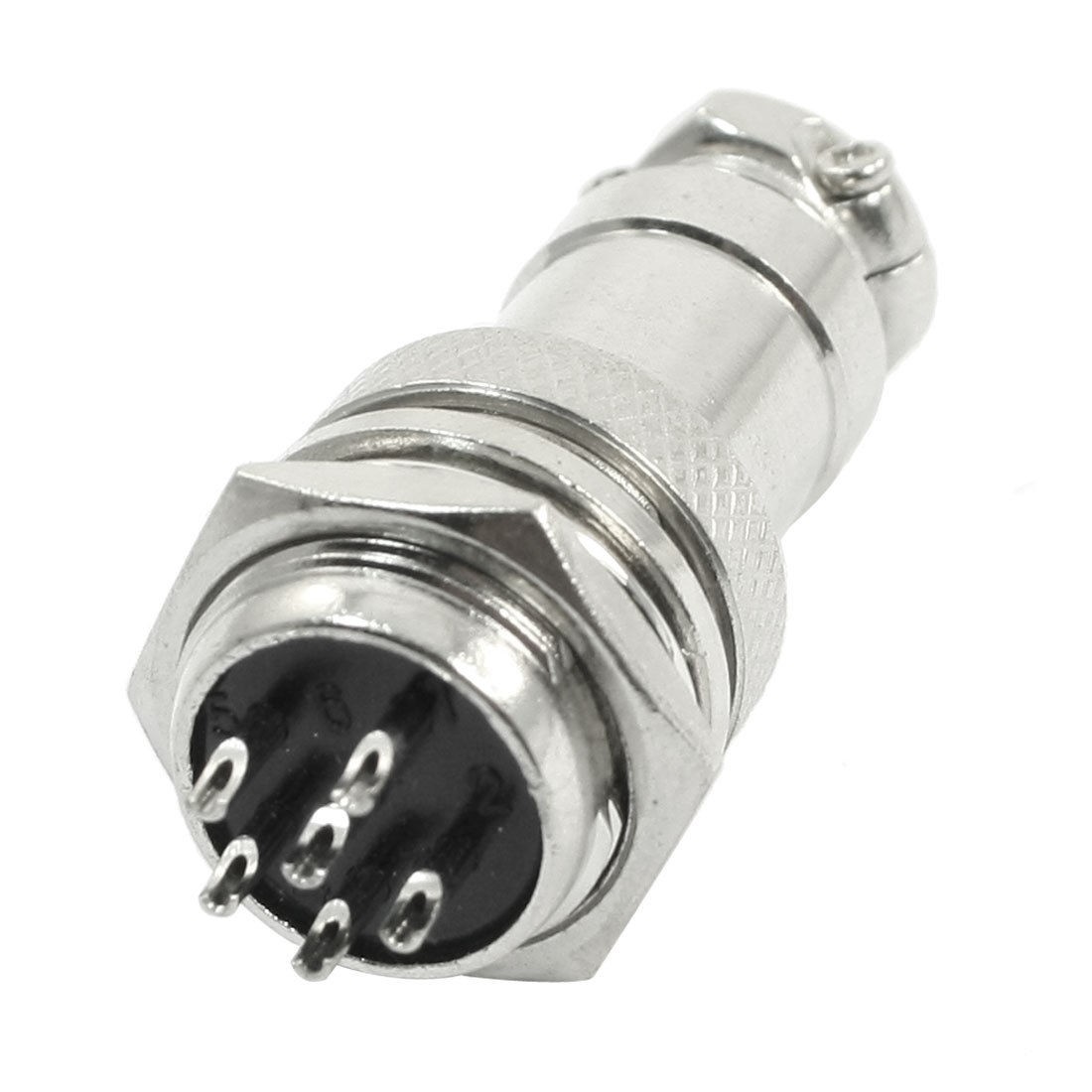 Waterproof Aviation Plug CNC Connector Adapter 16mm 6 Pin P16-6 Core