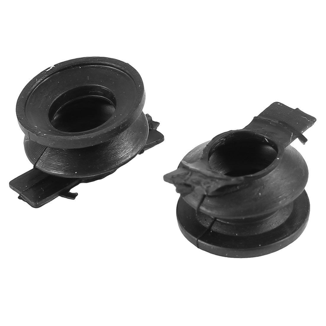Printing Industries Dual Section Vacuum Suction Cup Suckers Black 2pcs