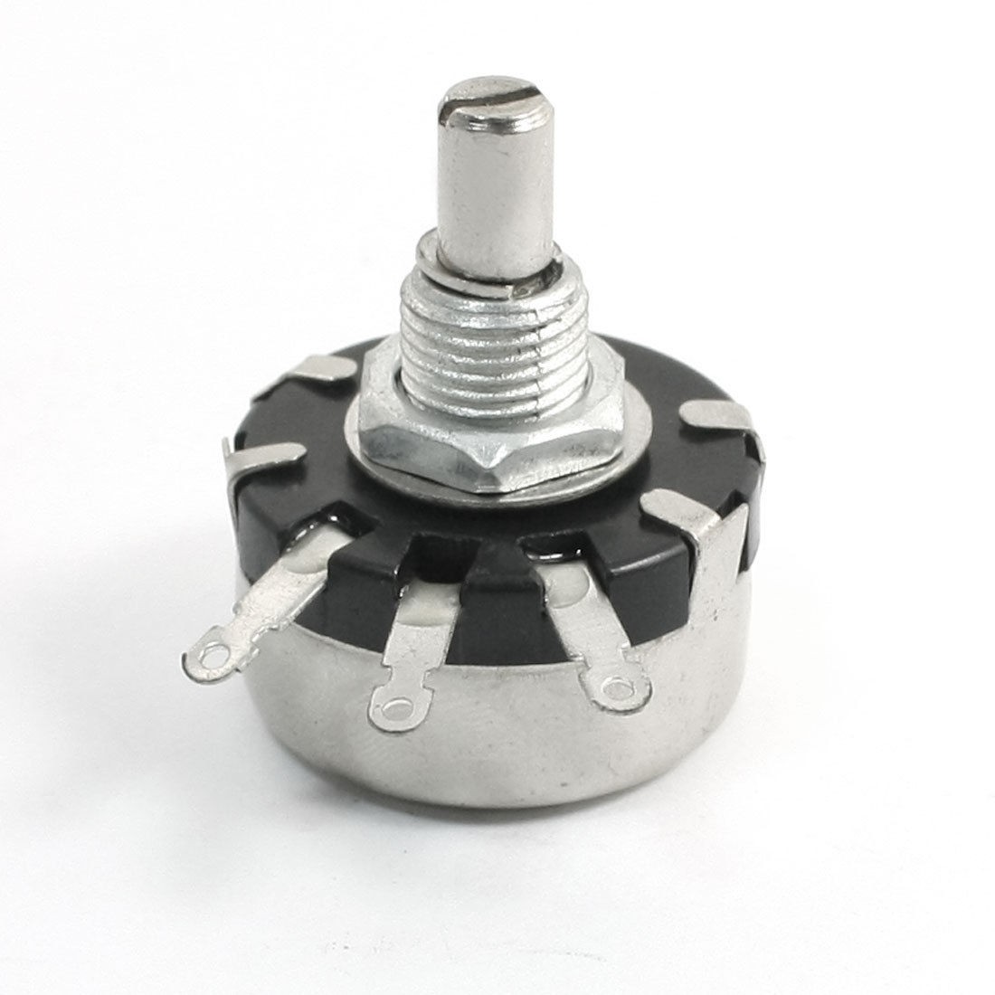 WX110(010) 10k Ohm 3 Pins Single Turn Wire Wound Potentiometer