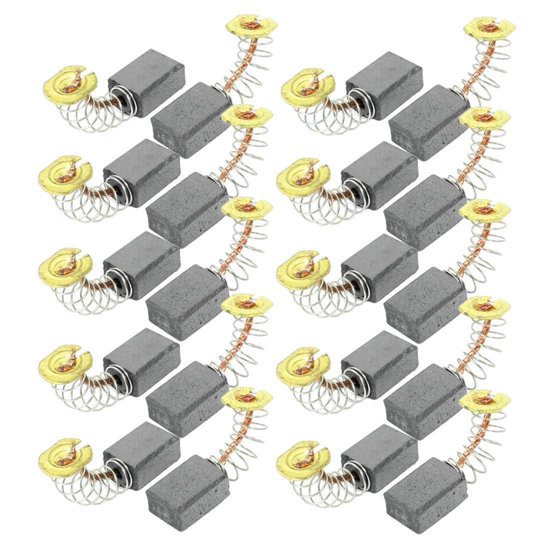 10 Pair 5/8" x 17/32" x 1/4" Motor Carbon Brushes for Electric Drill