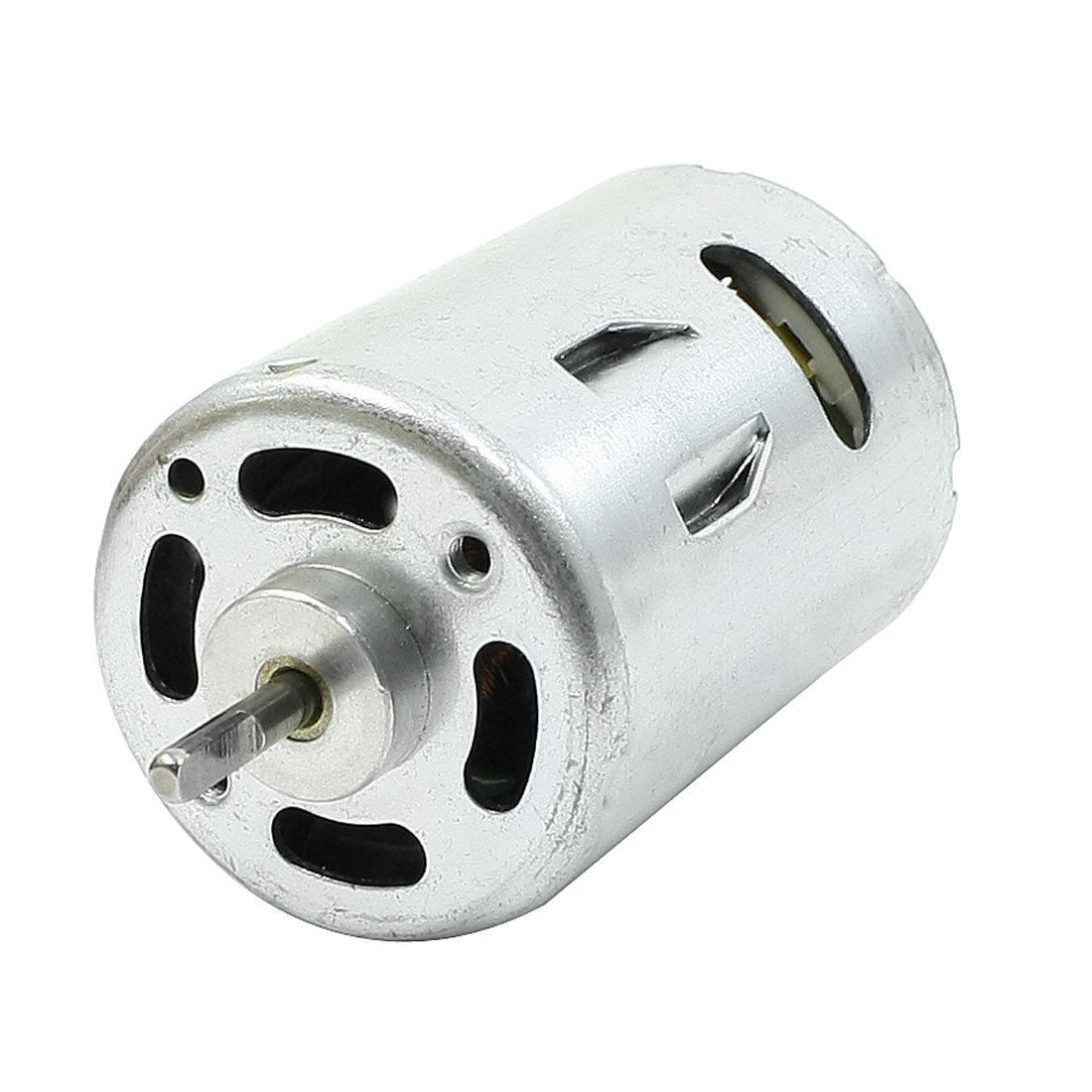 8000RPM DC 12V 24mm Dia 2 Pins Connecter Electric Micro Motor