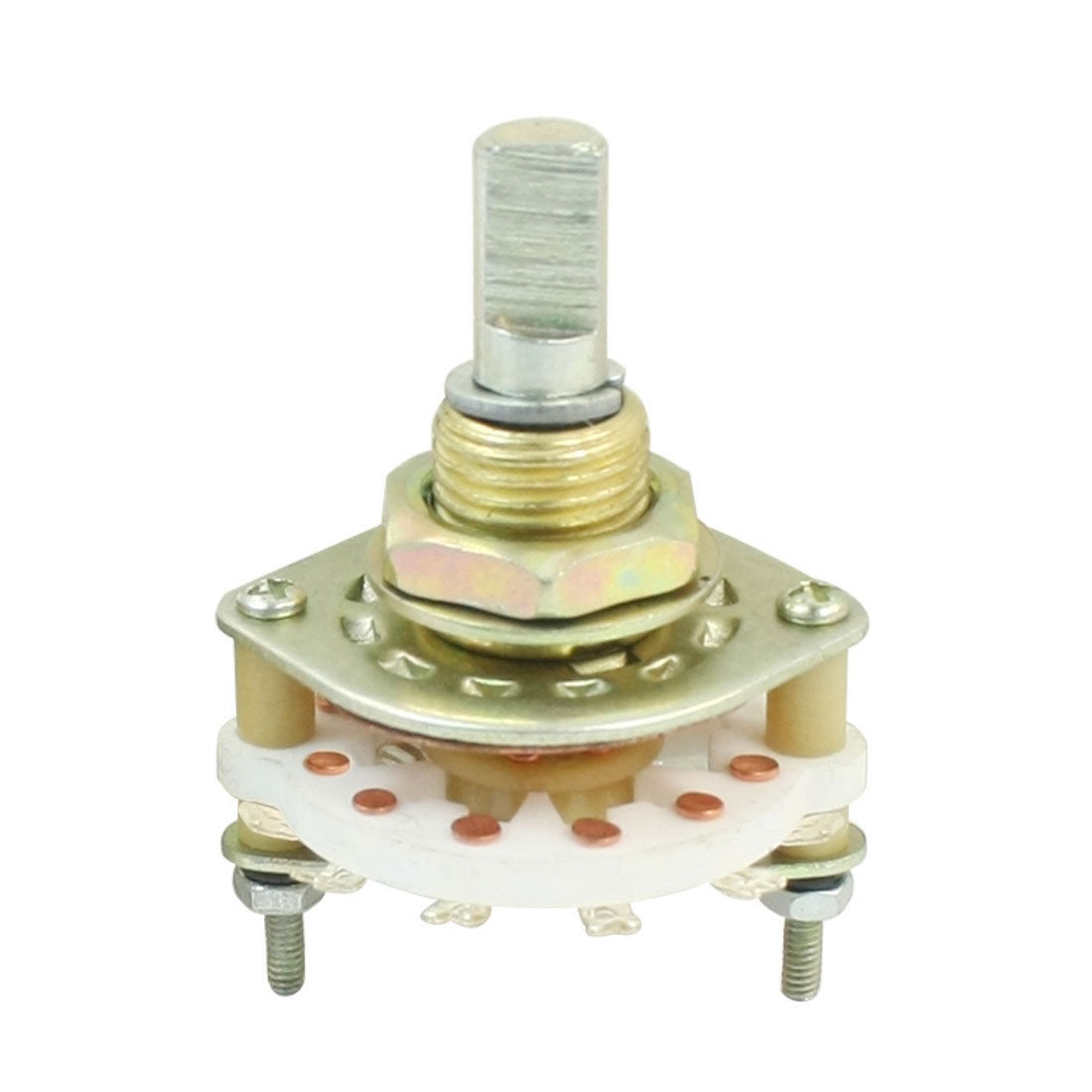1P11T 1 Pole 11-Way One Deck 12 Pins Band Channael Rotary Switch