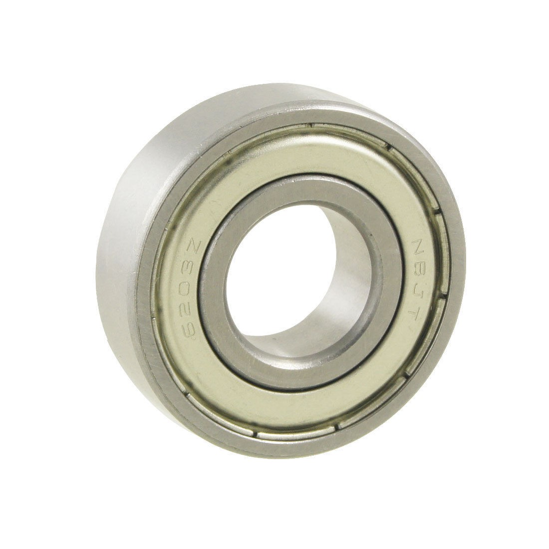 Mechanical Equipment 6203Z Dual Metal Shield Deep Groove Ball Bearing