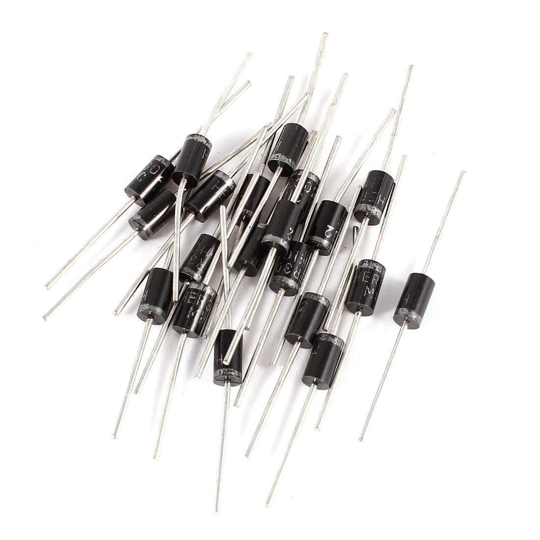 20Pcs HER302 50V 1A Axial Polarized Fast Rectifier Rectifying Diodes