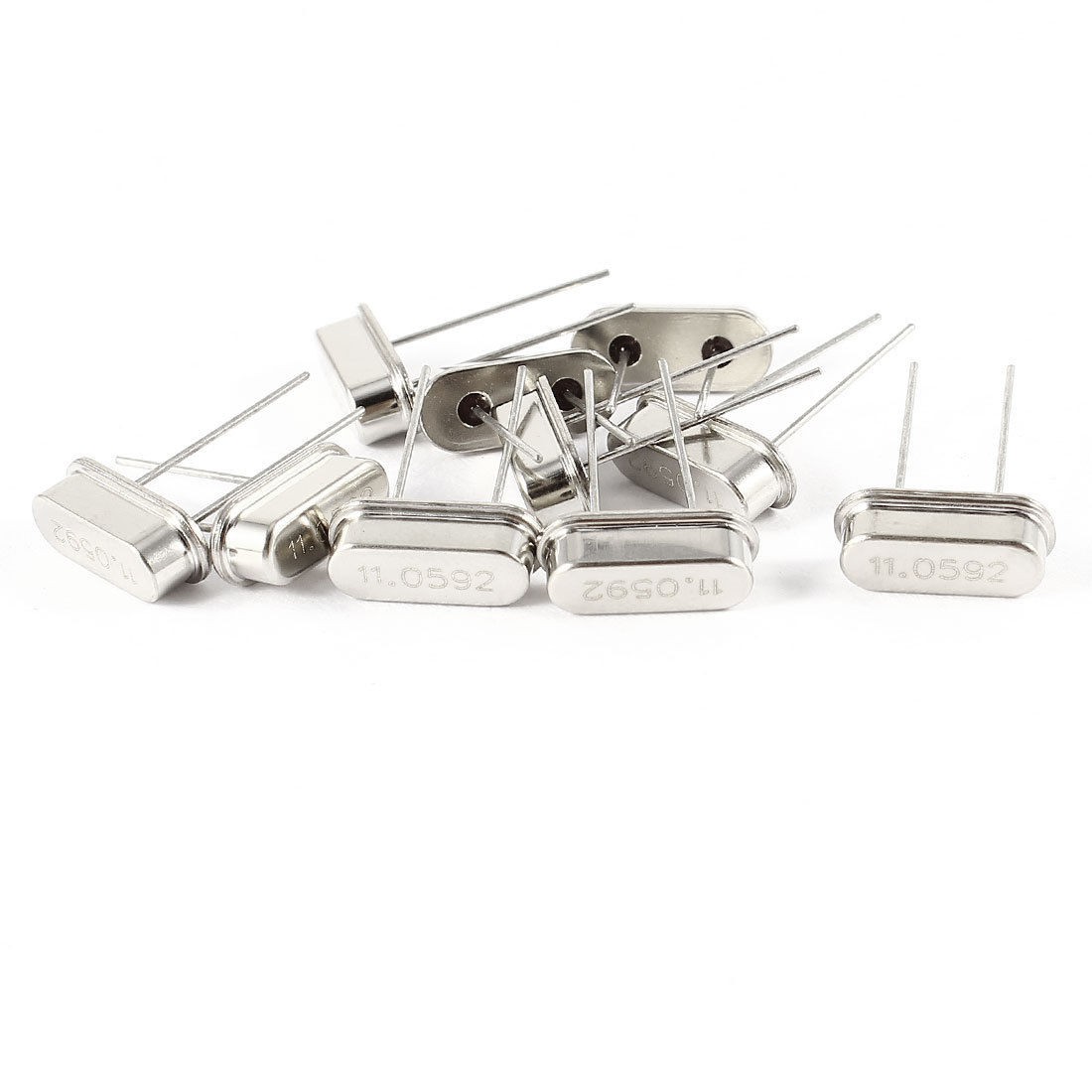 10 Pcs HC-49S DIP Quartz Crystal Oscillator 11.0592MHz 11.0592M Hz