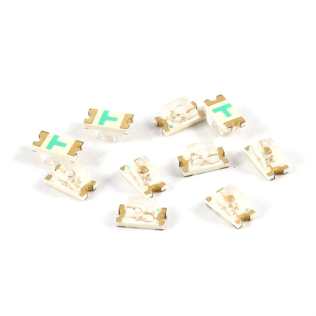 10 Pcs Superbright 1206 SMD Green LED Light Emitting Diode