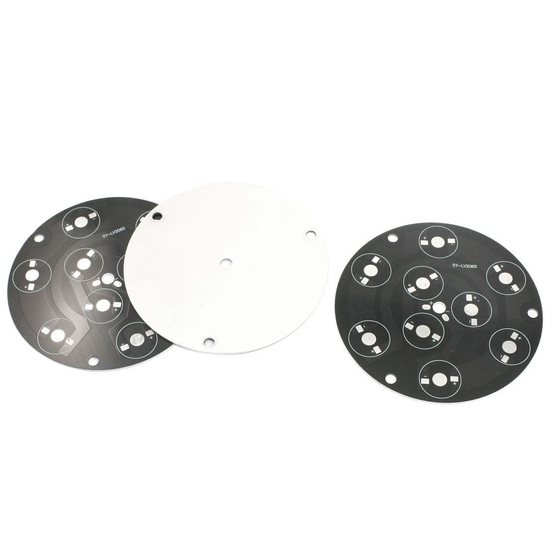 1W/3W High Power 9LEDs Aluminum Base PCB Plate Board DIY 100mm Diameter 3pcs