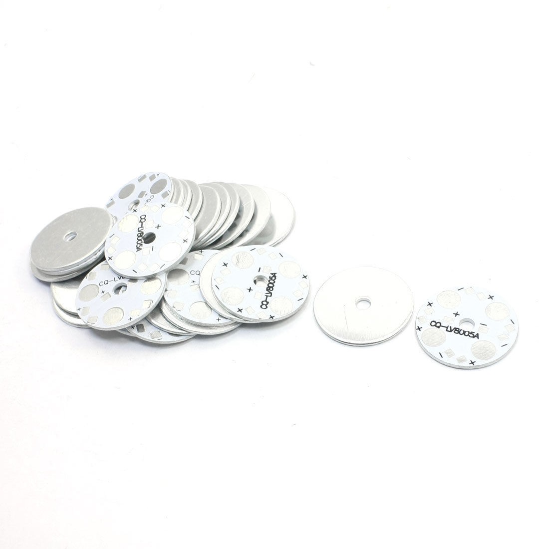 1W/3W High Power 4LED Light Aluminum Base PCB Plate Board DIY 28mm 20 Pieces