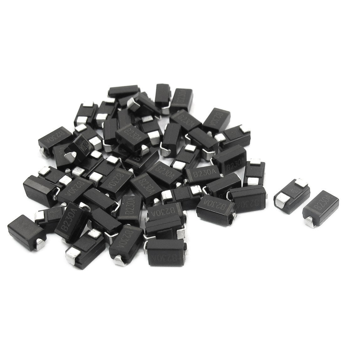 Electric Components SMT SMD DO-214AC 30V 2A Schottky Diode B230 50pcs