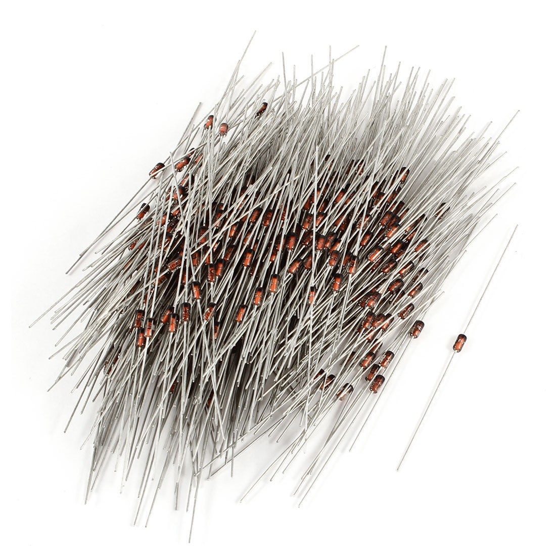 500 Pcs HZ4C3 DC 4.2-4.4V 1/2W Regulator Tubes Axial Zener Diodes