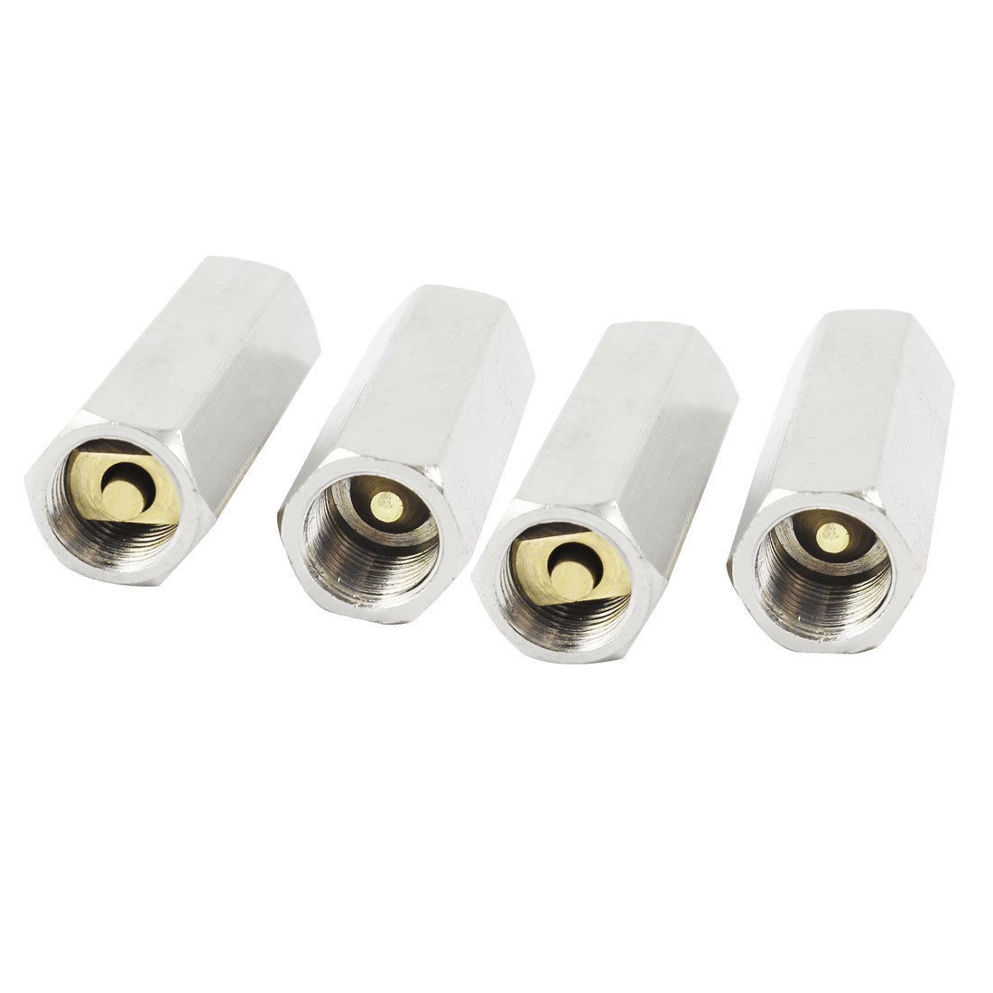 1/8 PT Female Thread Air Gas Water Non-return One Way Check Valve 4 Pcs