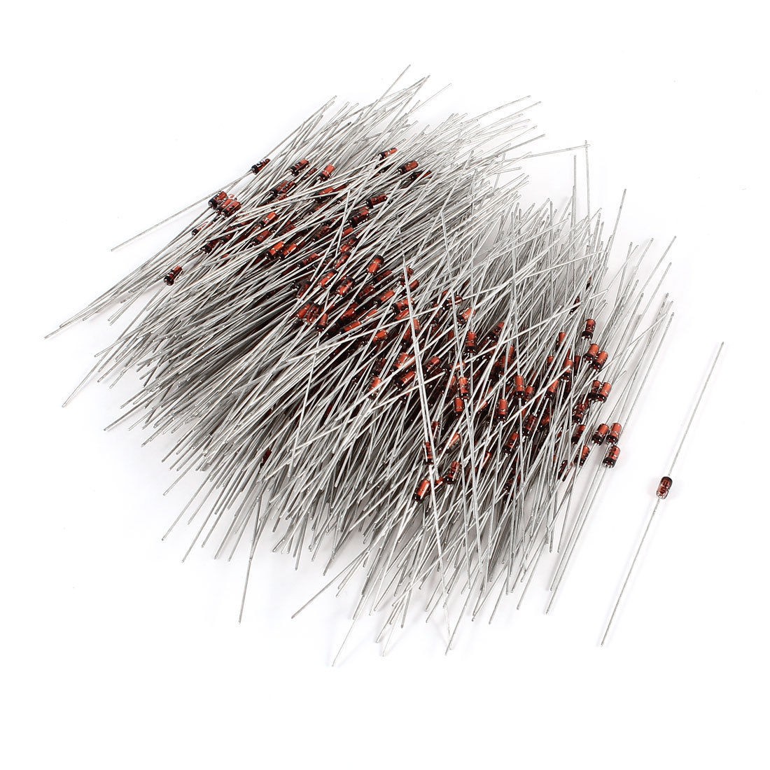 500 Pcs HZ4A2 DC 3.5-3.7V 1/2W Regulator Tubes Axial Zener Diodes