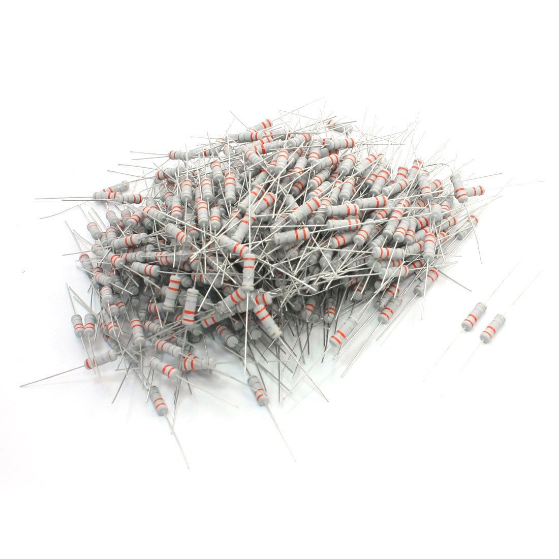 500Pcs 1W 0.33 Ohm 5% Tolerance Metal Oxide Film Resistor Axial Lead