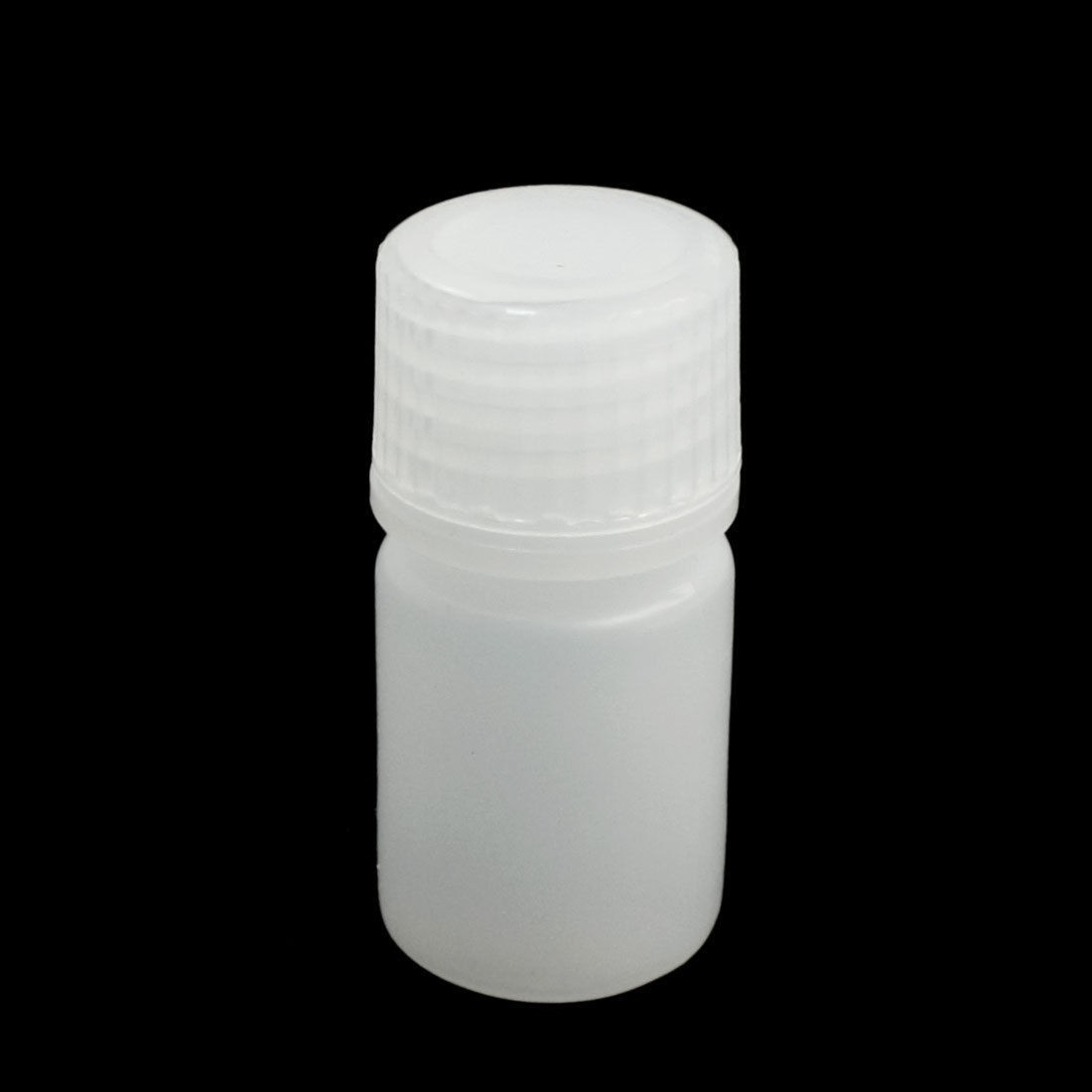 10ml White Plastic Cylinder Shaped Chemical Reagent Bottle