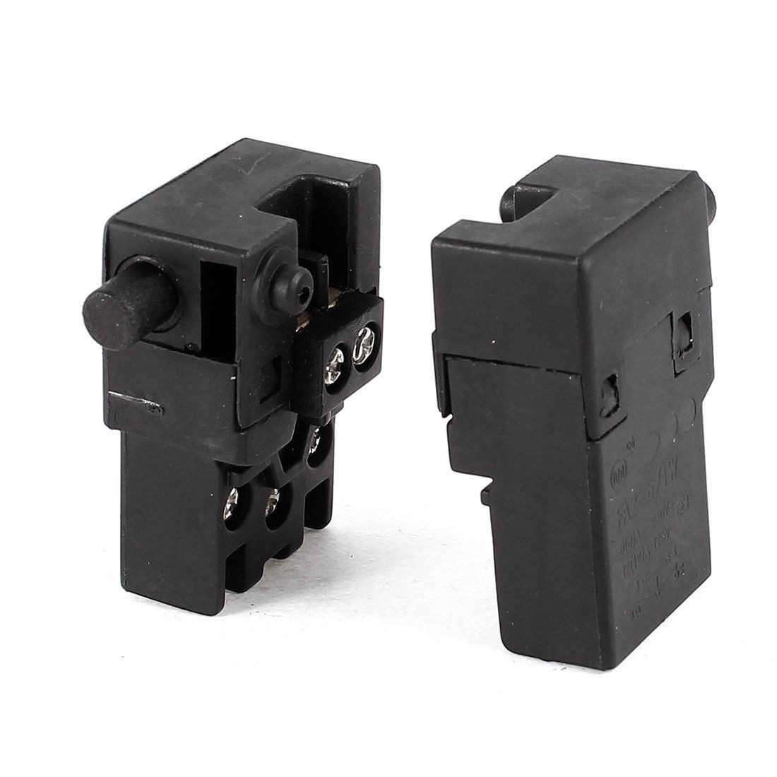 2 Pcs FA2-6/1W AC 12A/125V 6A/250V SPDT Electric Button Switch for Makita 1040