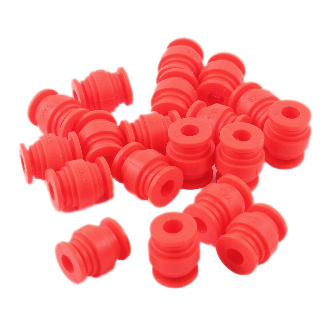 Aerial Photography Round Shape Vibration Dampening Ball Red 20 Pcs