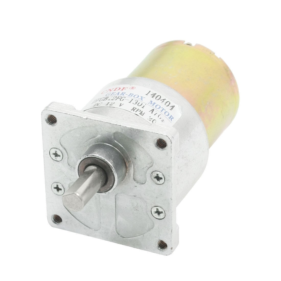 Cylinder 3mm Thread Hole Dia Magnetic Gear Box Motor DC12V 20RPM