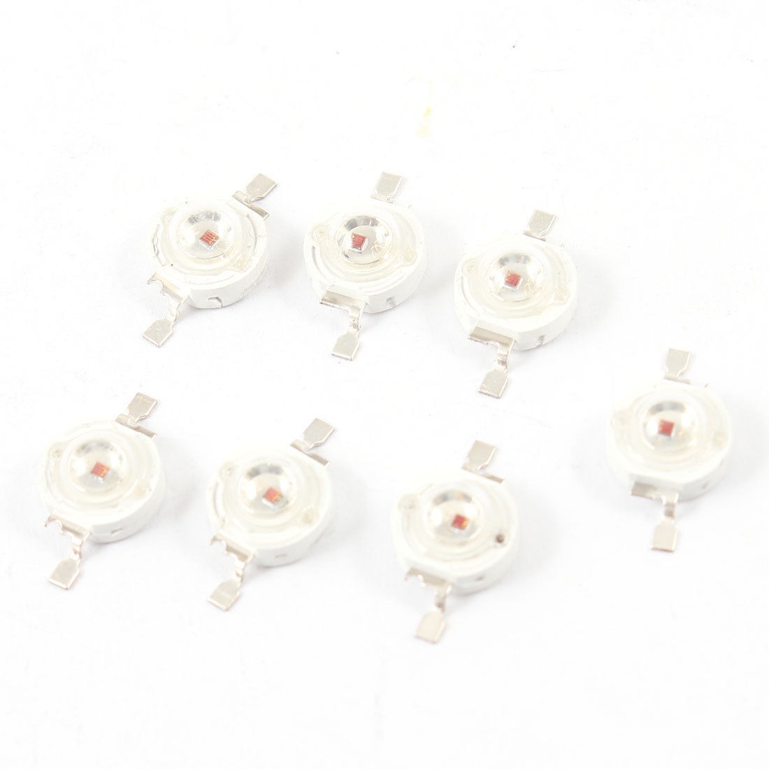 10 Pcs Energy Saving 1W Red LED Lamp Flood Light Beads Emitter 40LM