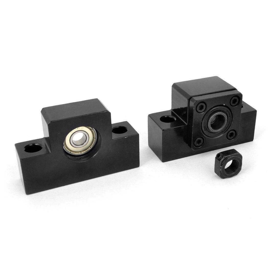 EK8 Fixed Side EF8 Floated Side Ballscrew End Supports Set 4 in 1