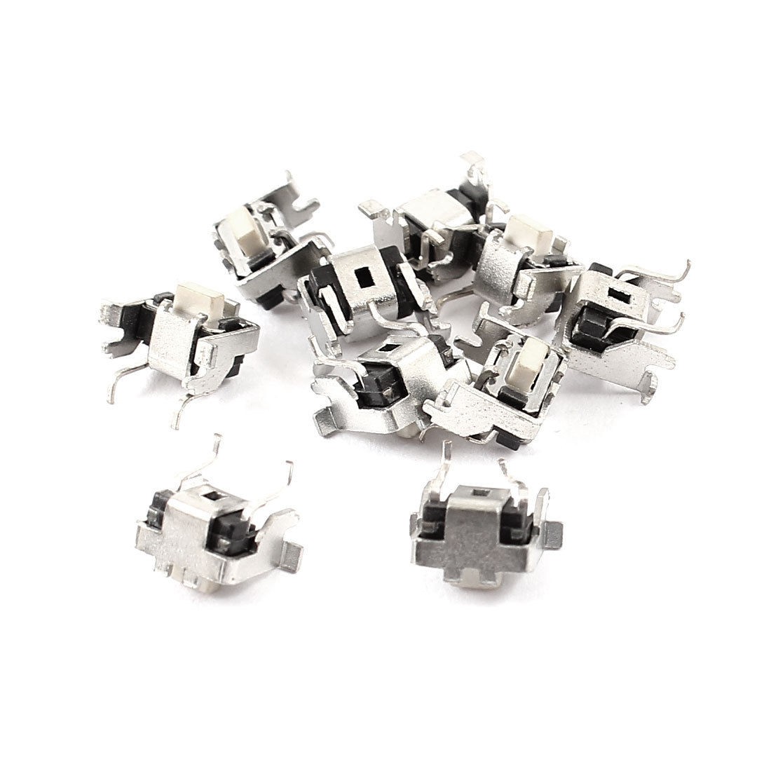 10pcs Momentary Rectangle Push Button SPST Tactile Tact Switch 6mmx3mmx5mm