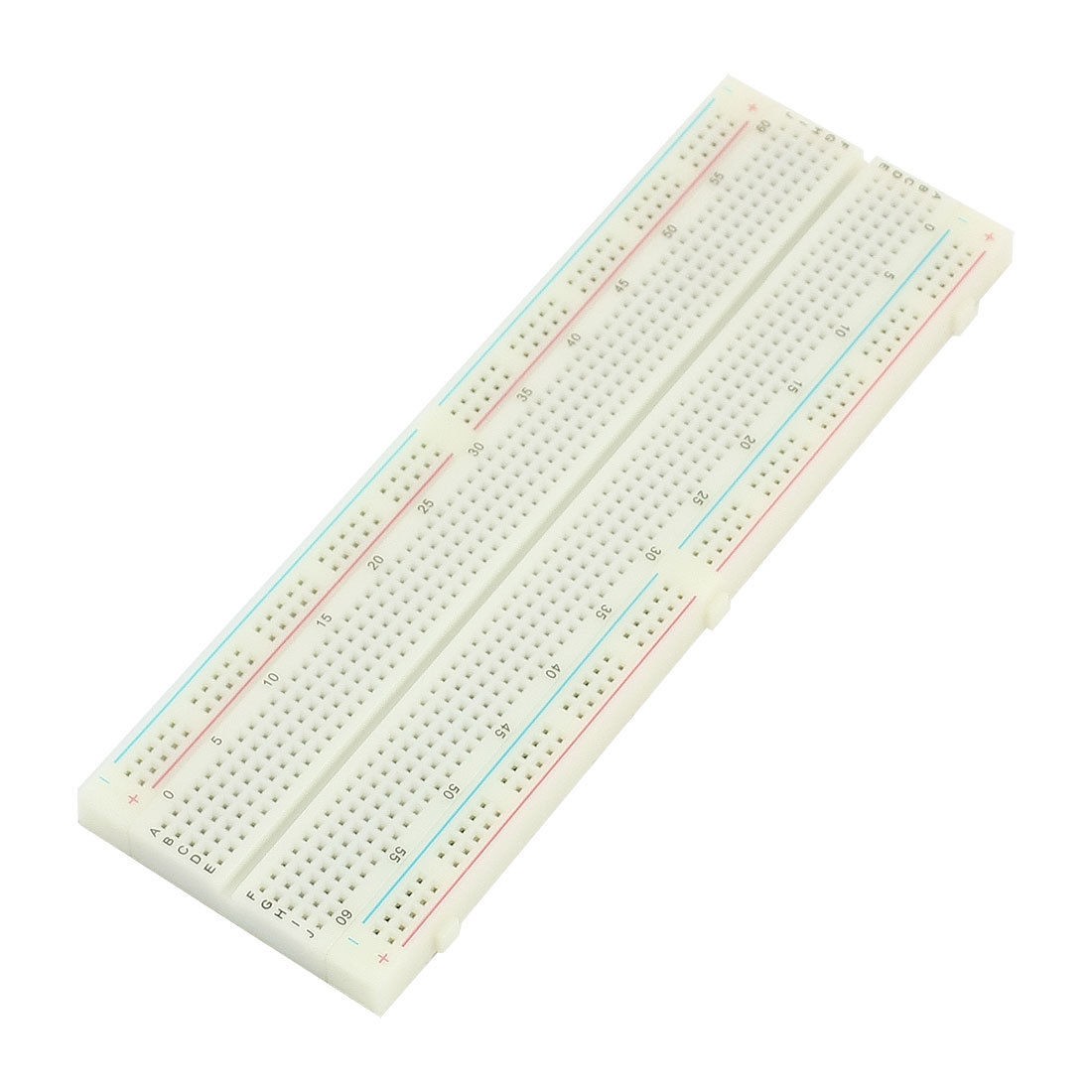 White Plastic 820 Tiepoint Test Develop DIY PCB Solderless Bread Board MB-102