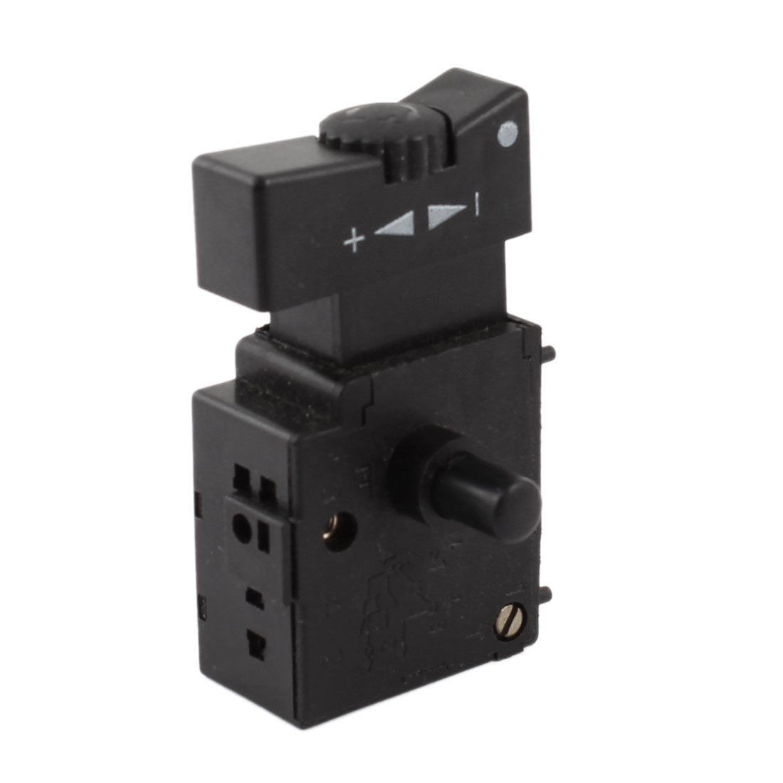 AC 250V NO Manual Operation Lock Electric Power Tool Trigger Switch Black