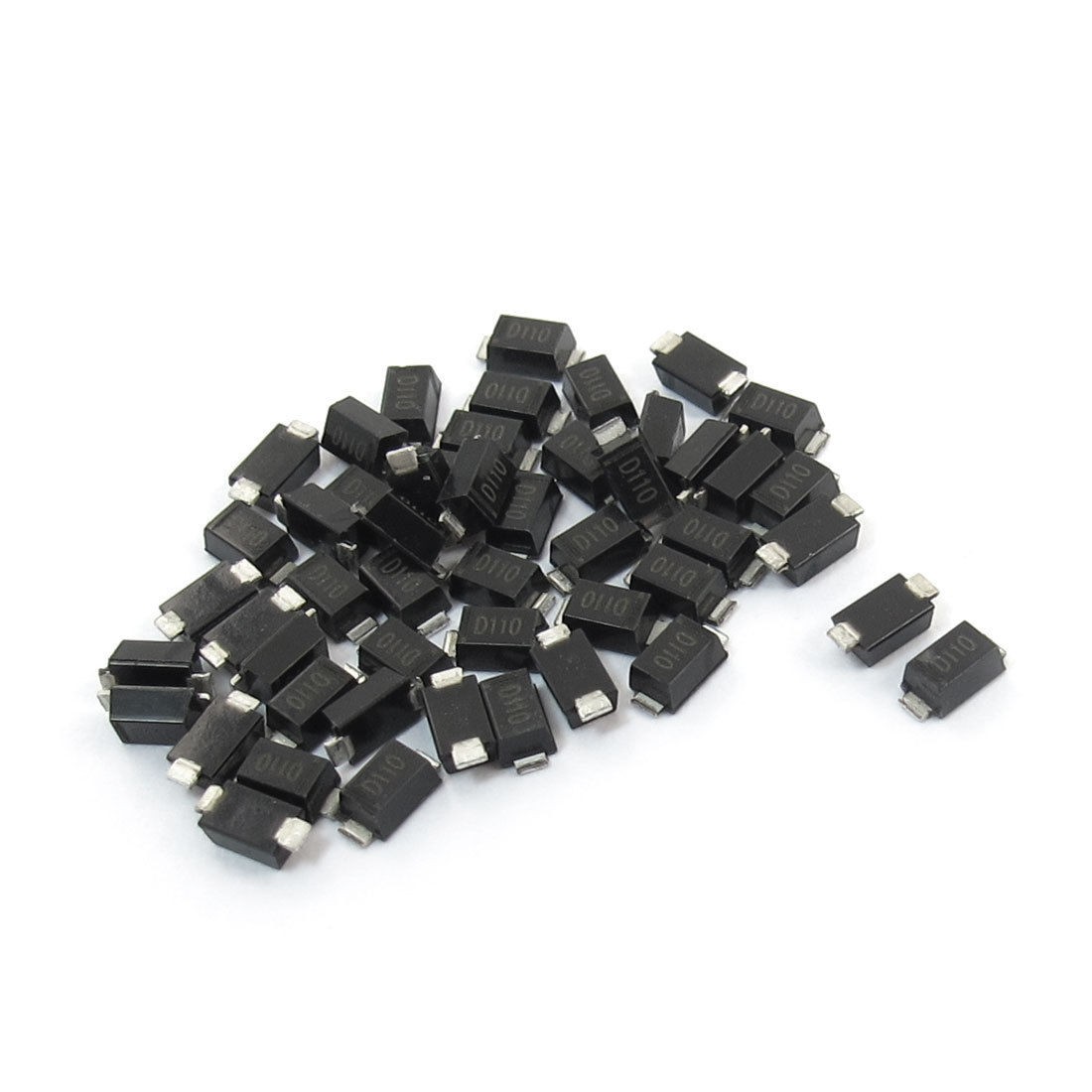 SOD-123FL 100V Voltage 1A SMT SMD Rectifier Schottky Diode D110 50pcs