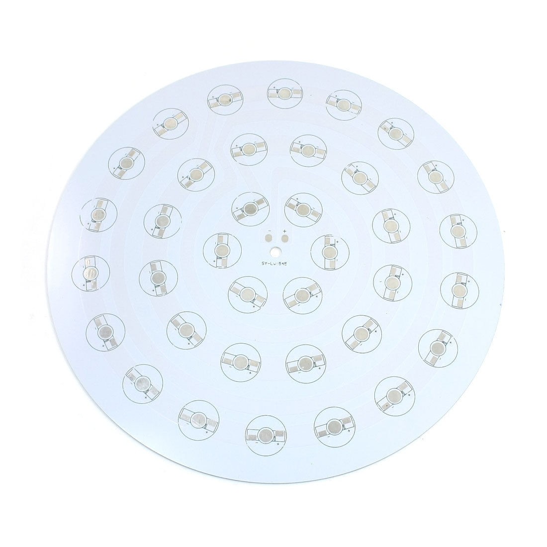 High Power Circle Aluminum PCB Circuit Board 240mm Diameter 36 x 1W 3W LED