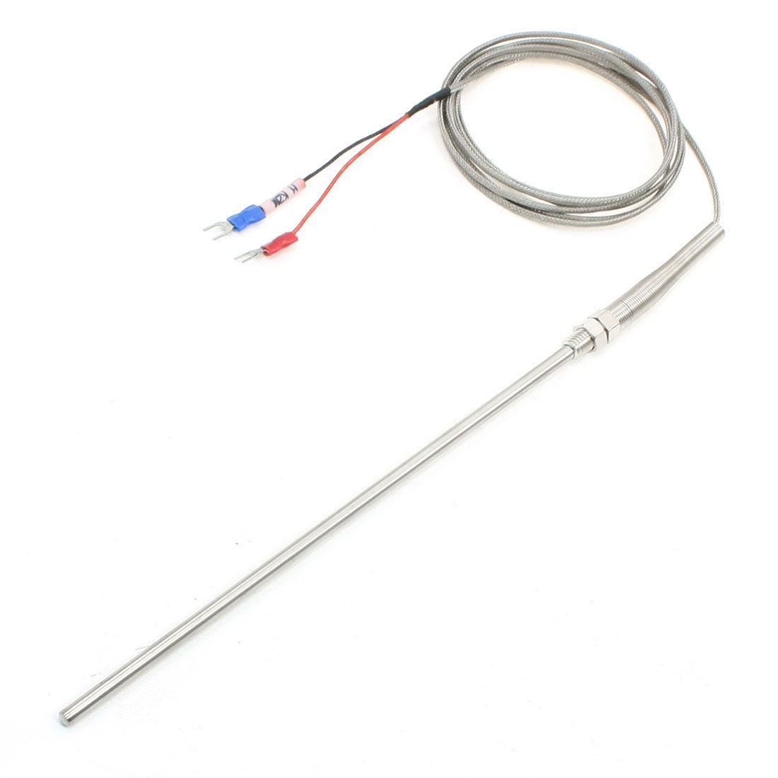 2M 6.6Ft Cable 5 x 200mm Sensor K Type Temperature Thermocouple Probe