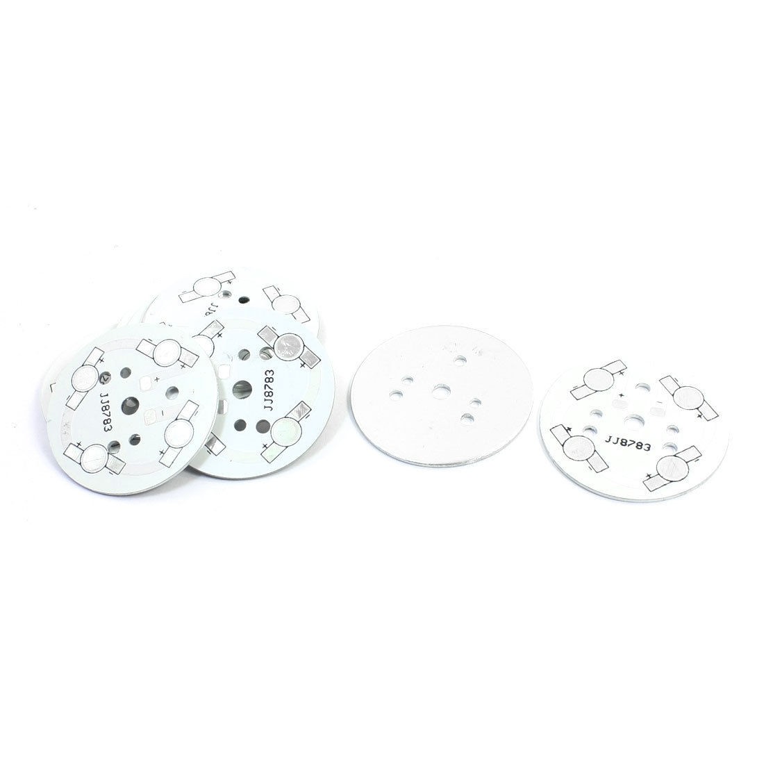 10pcs 49mm Dia Round Aluminum PCB Circuit Board for 4 x 1W/3W/5W LED